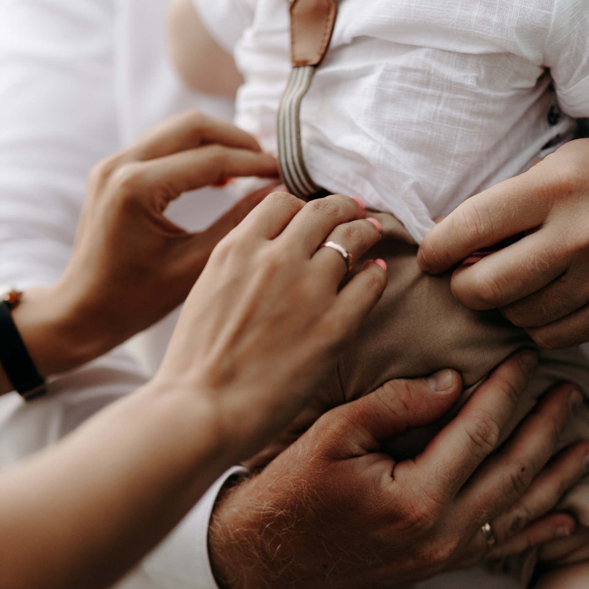 Алина и семья