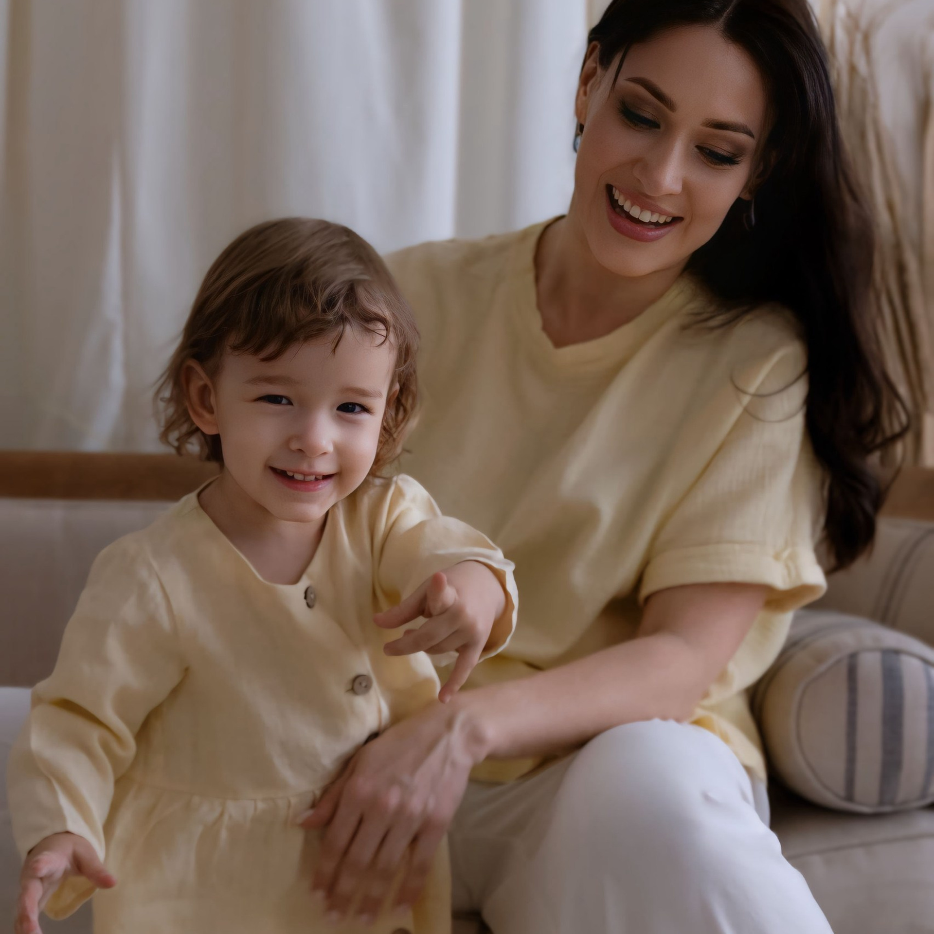 Наталья с дочкой