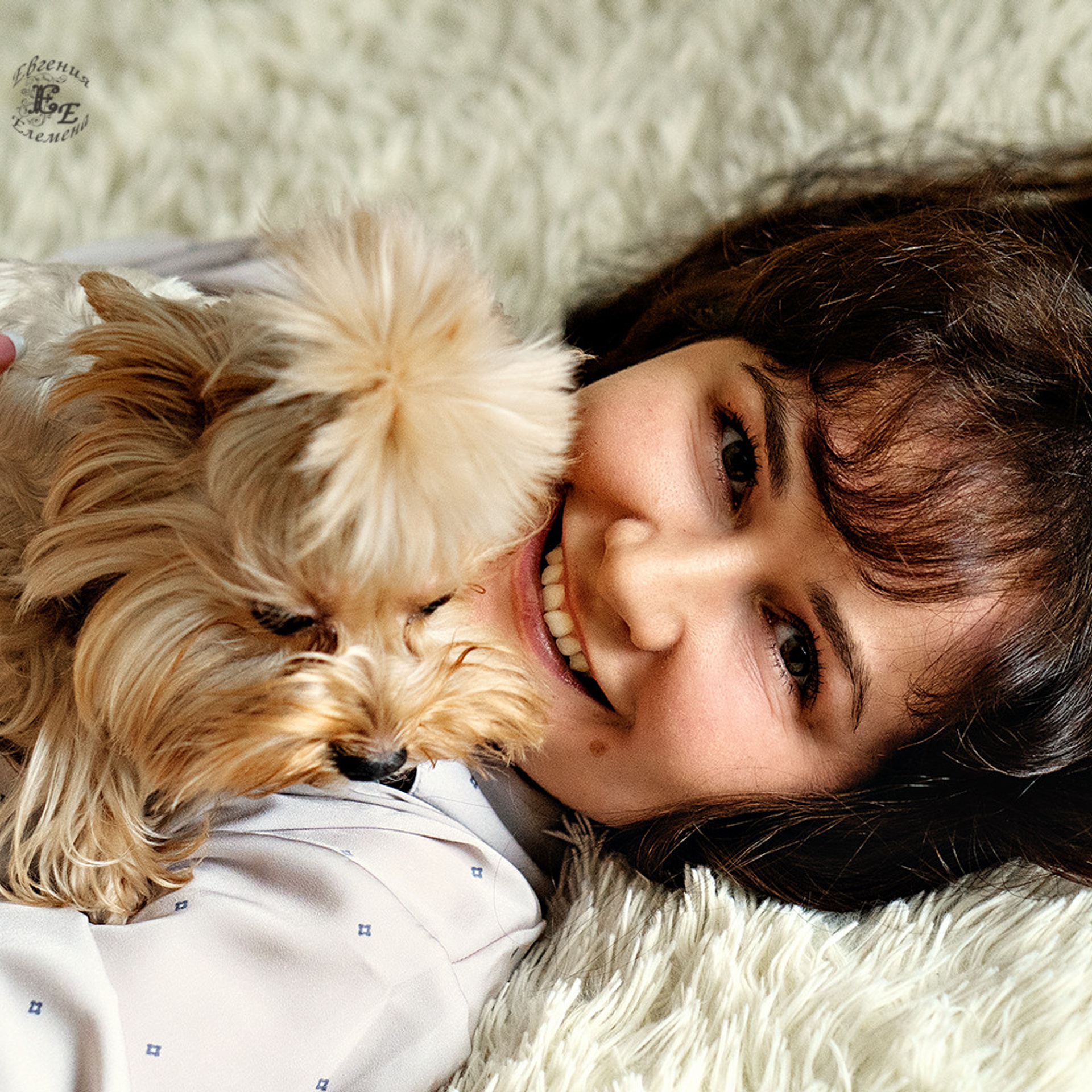 Домашняя фотосессия для Маши