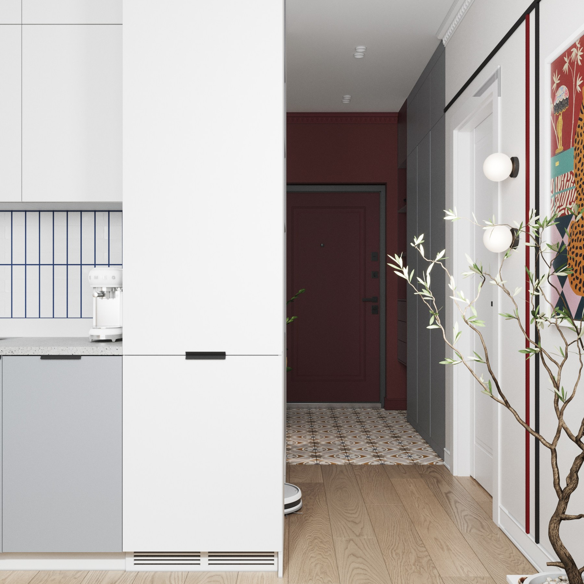 Квартира для молодой девушки. Дизайнер интерьера Санкт-Петербург I Дегтярева Елизавета