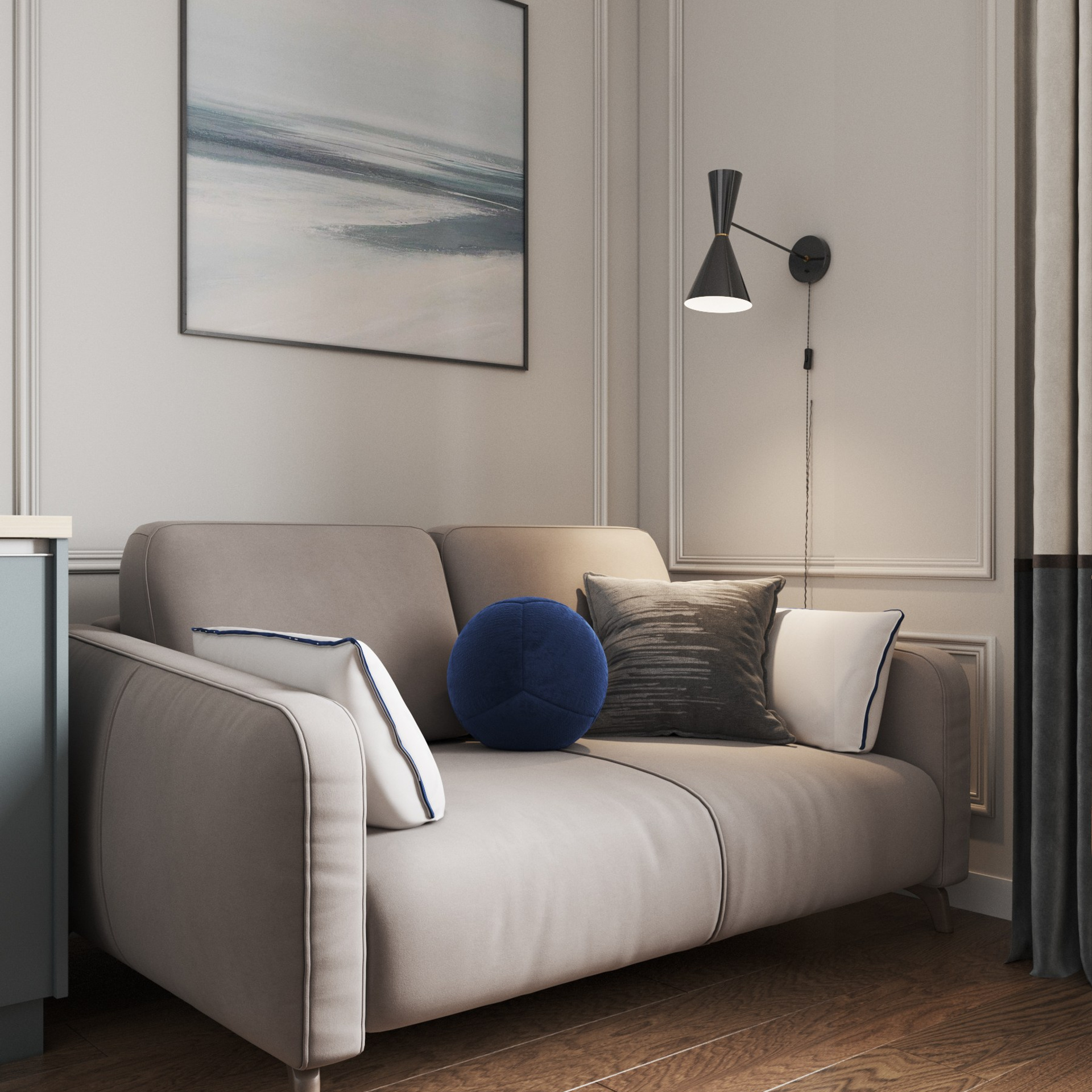 Квартира на Коменданском. Дизайнер интерьера Санкт-Петербург I Дегтярева Елизавета