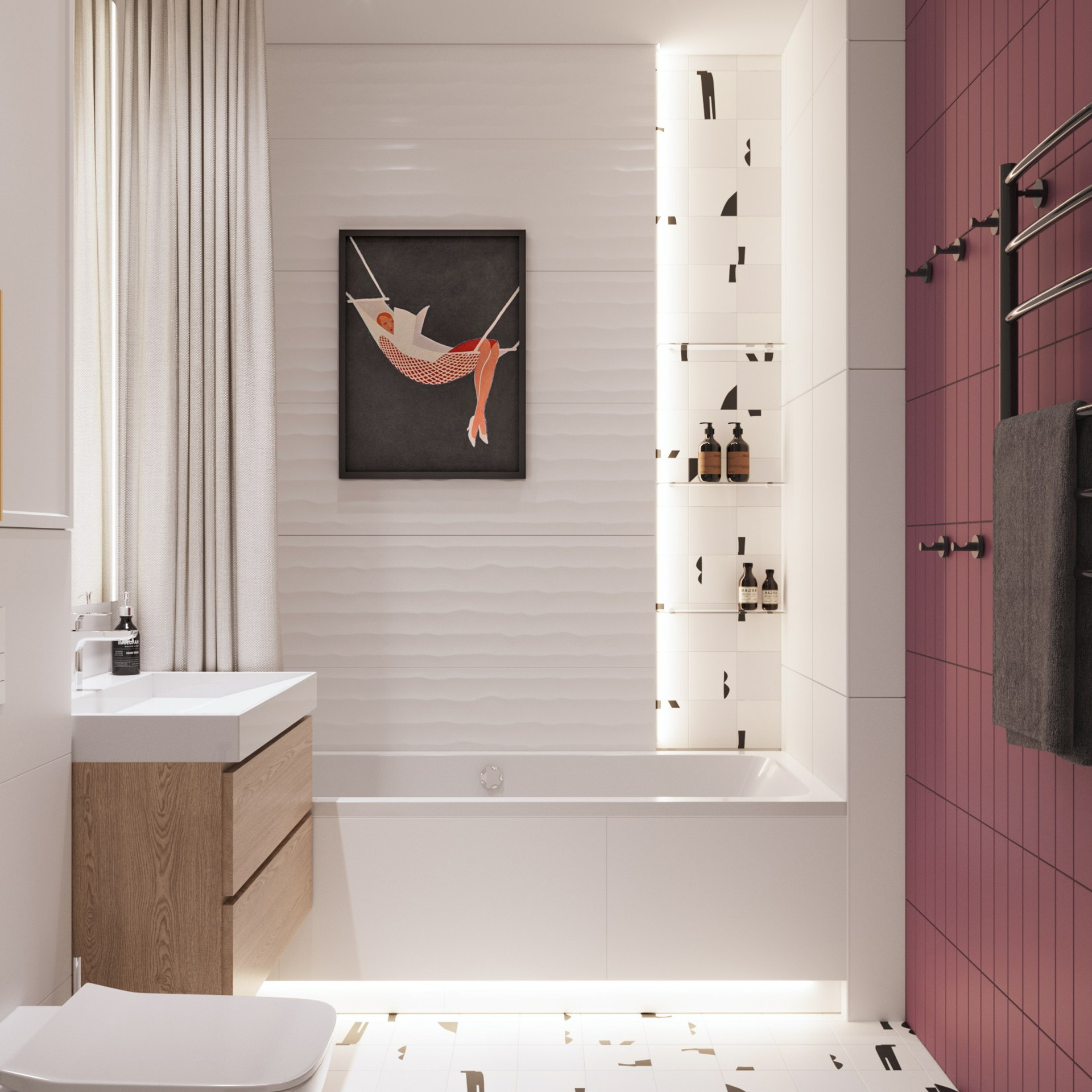 Двухуровневая квартира. Дизайнер интерьера Санкт-Петербург I Дегтярева Елизавета