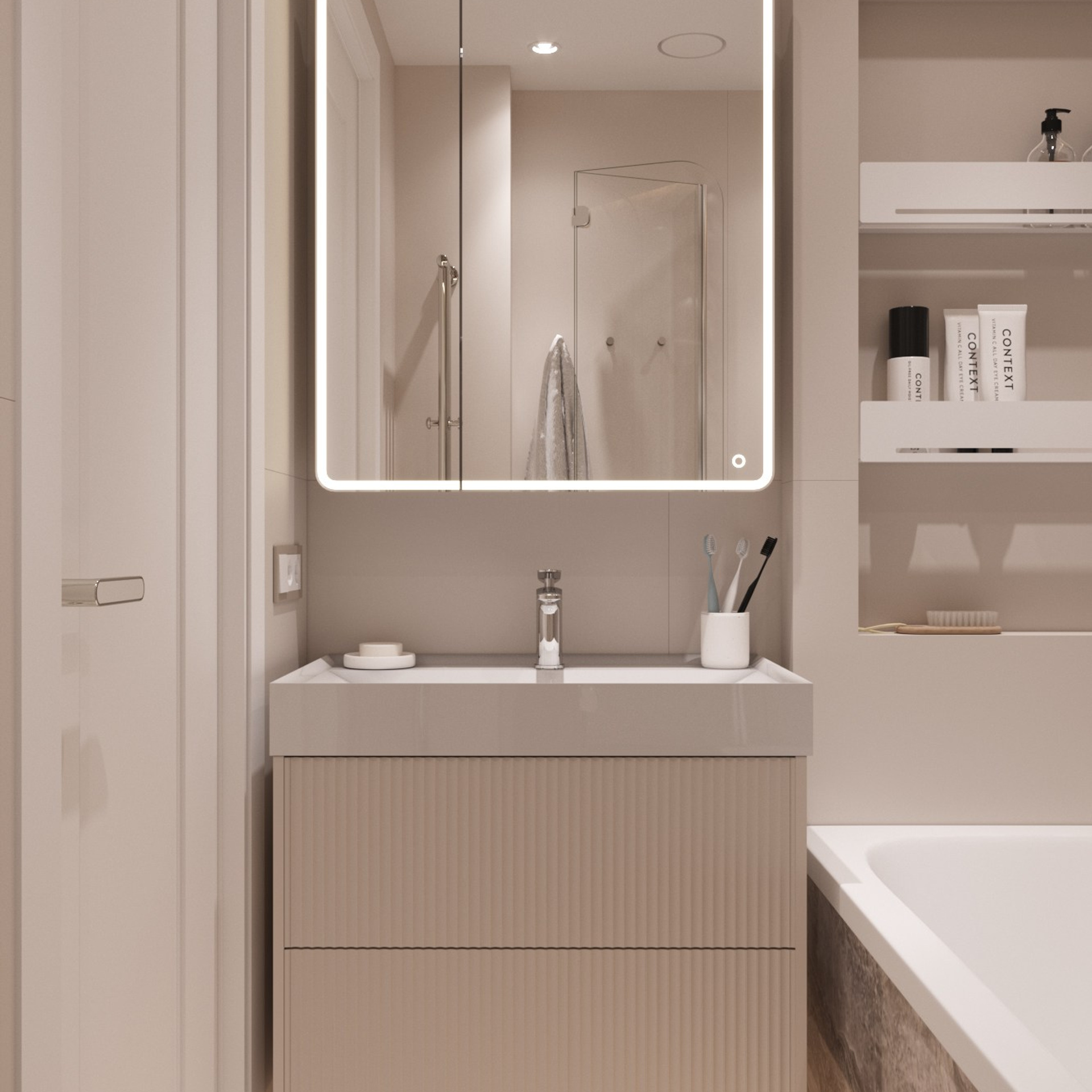 Двухкомнатная квартира. Дизайнер интерьера Санкт-Петербург I Дегтярева Елизавета