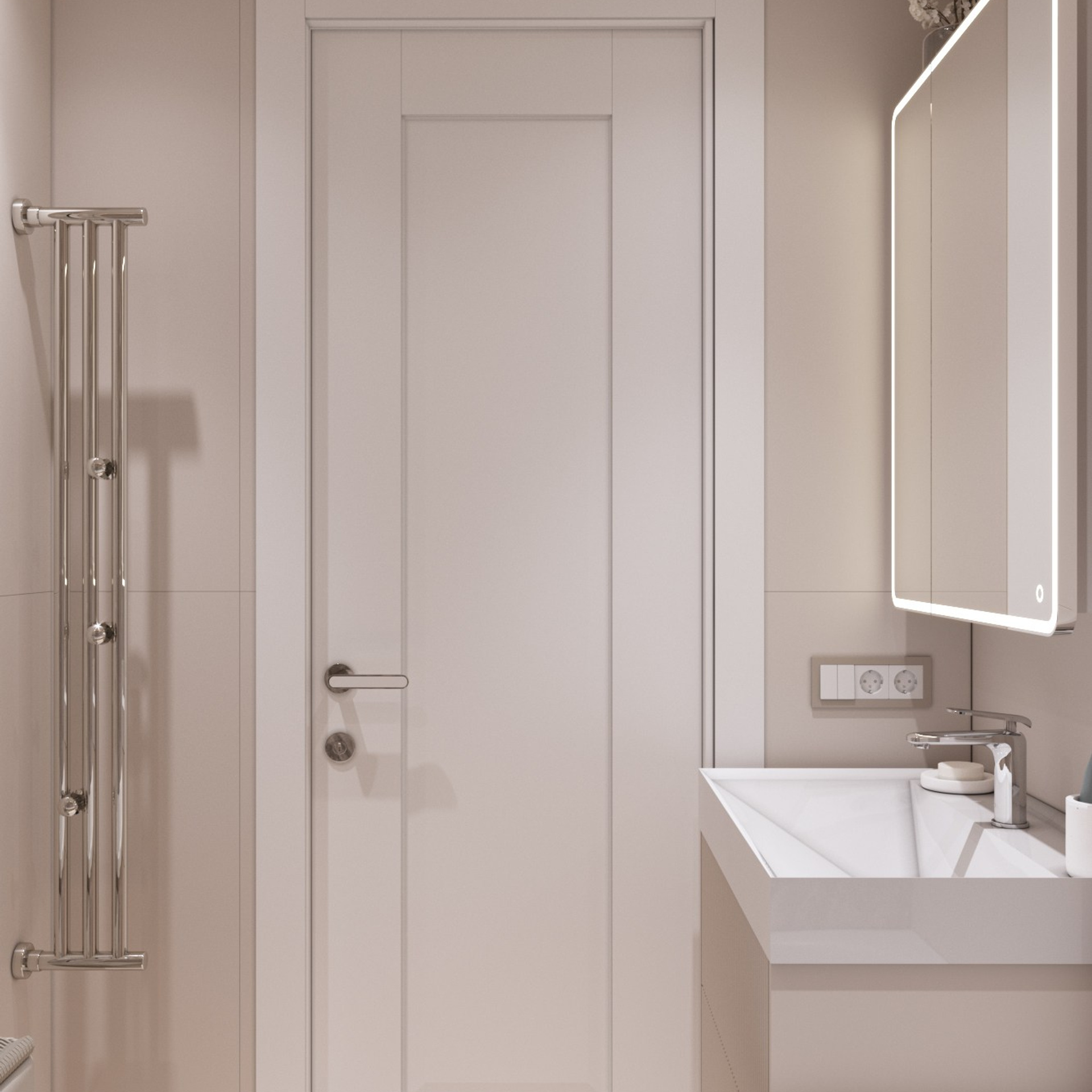 Двухкомнатная квартира. Дизайнер интерьера Санкт-Петербург I Дегтярева Елизавета