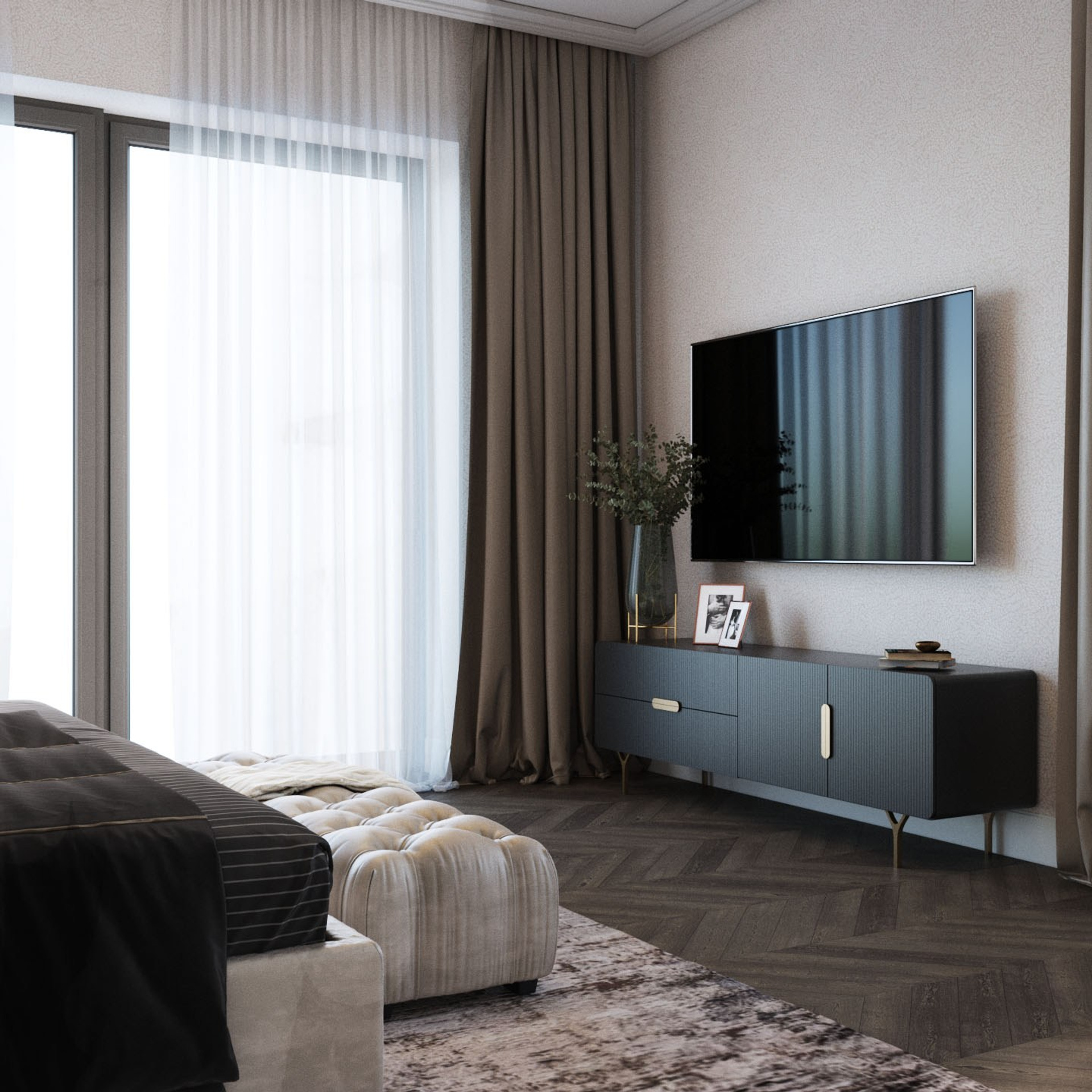 «Мастер блок» в загородном доме. Дизайнер интерьера Санкт-Петербург I Дегтярева Елизавета