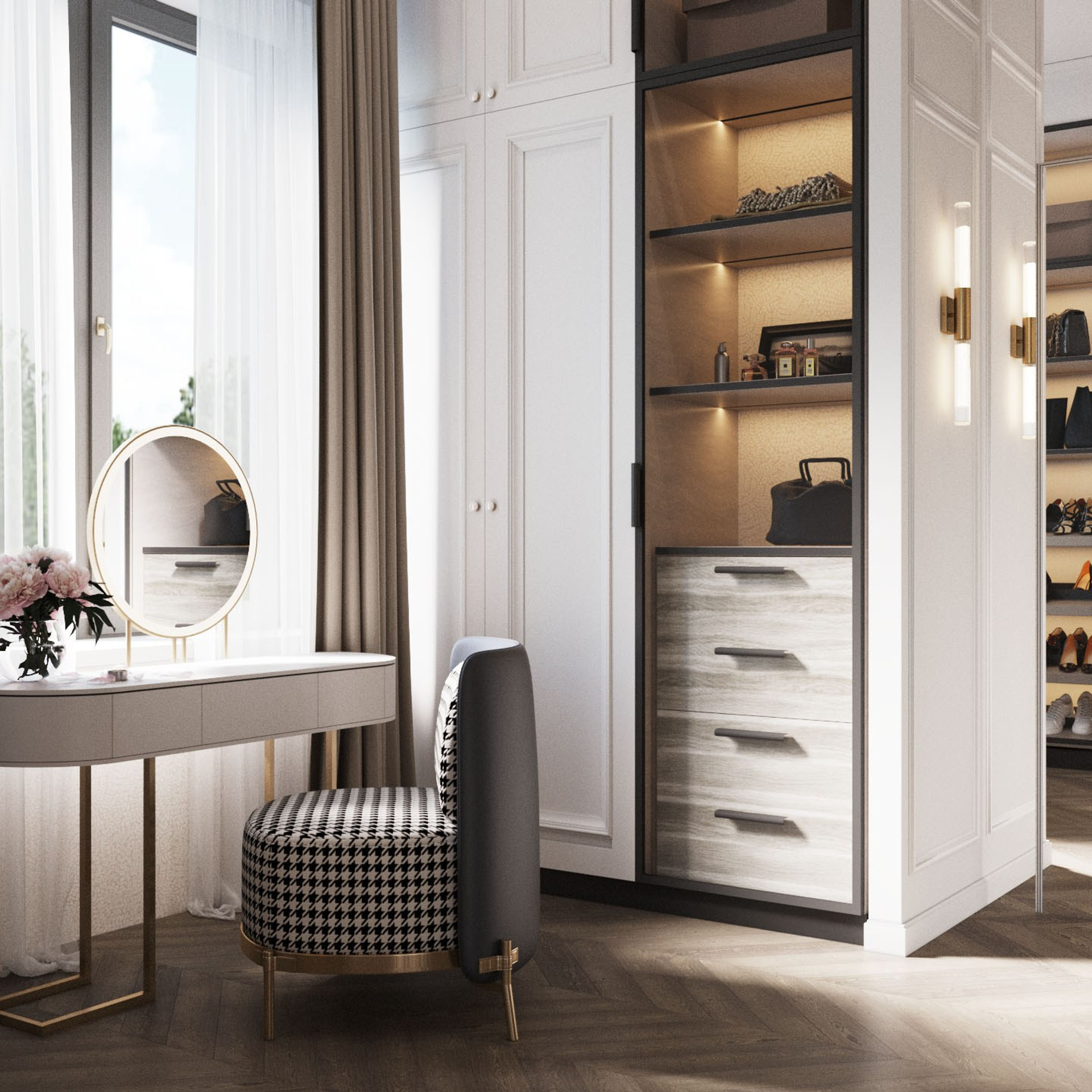 «Мастер блок» в загородном доме. Дизайнер интерьера Санкт-Петербург I Дегтярева Елизавета