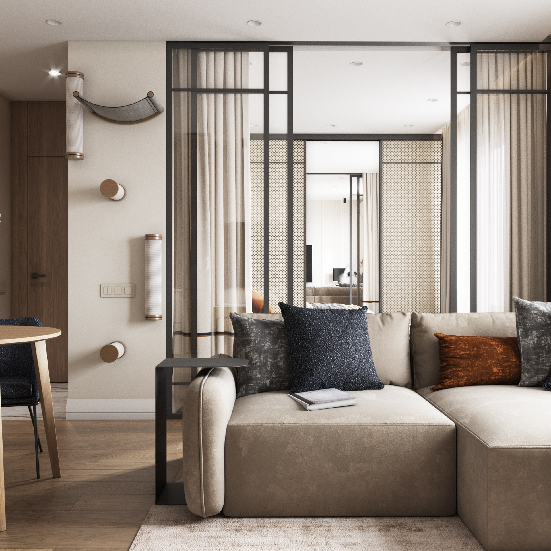 Компактная квартира для двоих. Дизайнер интерьера Санкт-Петербург I Дегтярева Елизавета