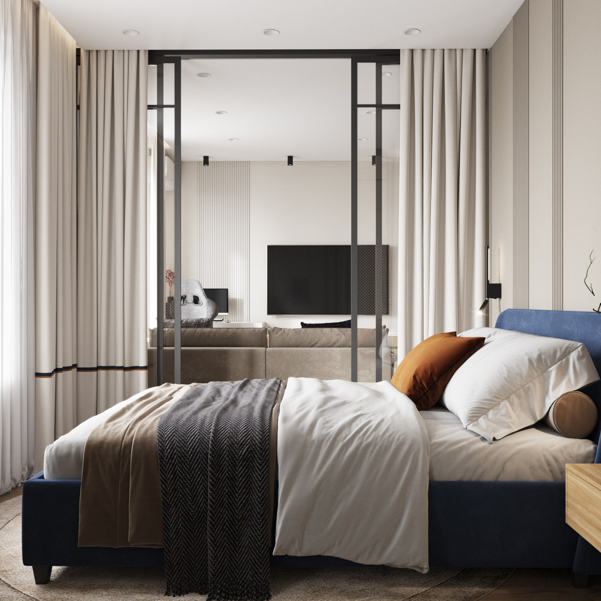 Компактная квартира для двоих. Дизайнер интерьера Санкт-Петербург I Дегтярева Елизавета