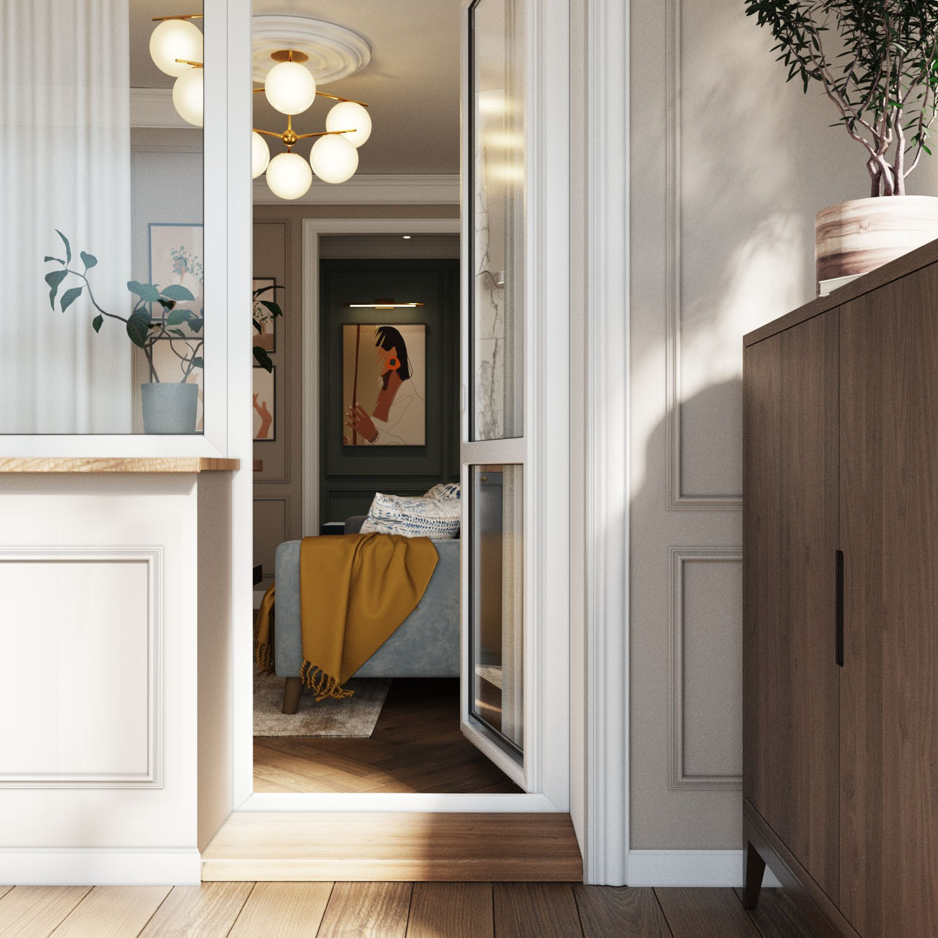 Квартира в Иркутске. Дизайнер интерьера Санкт-Петербург I Дегтярева Елизавета