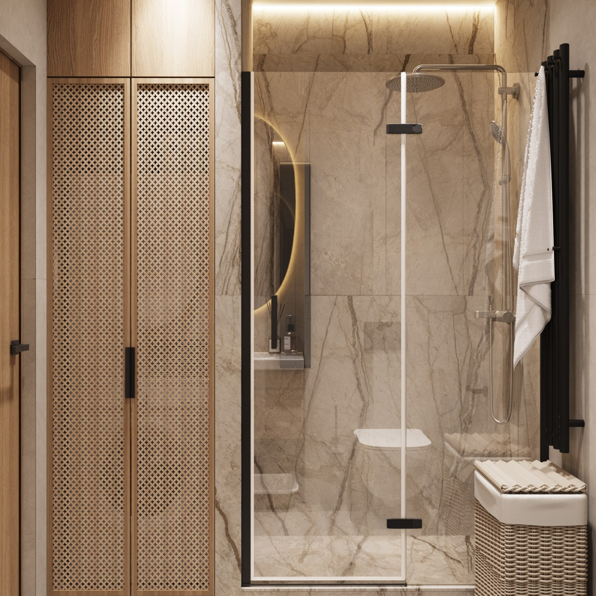 Компактная квартира для двоих. Дизайнер интерьера Санкт-Петербург I Дегтярева Елизавета