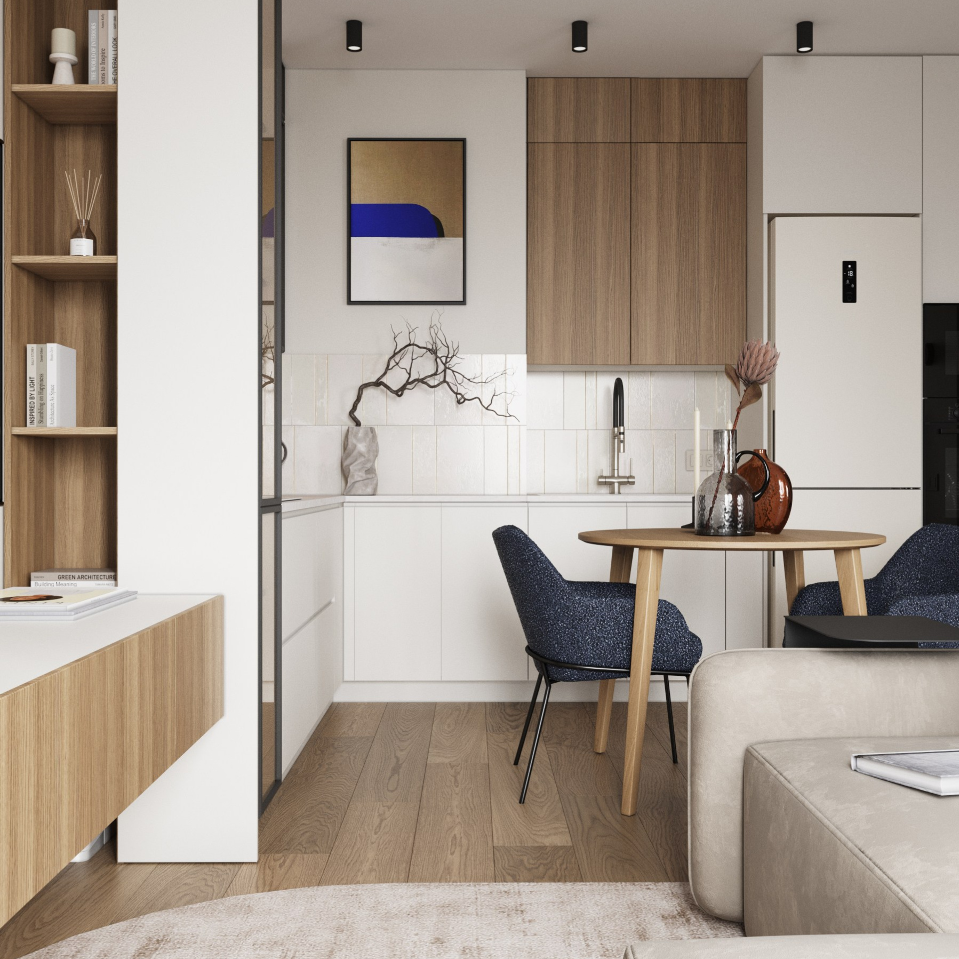 Компактная квартира для двоих. Дизайнер интерьера Санкт-Петербург I Дегтярева Елизавета