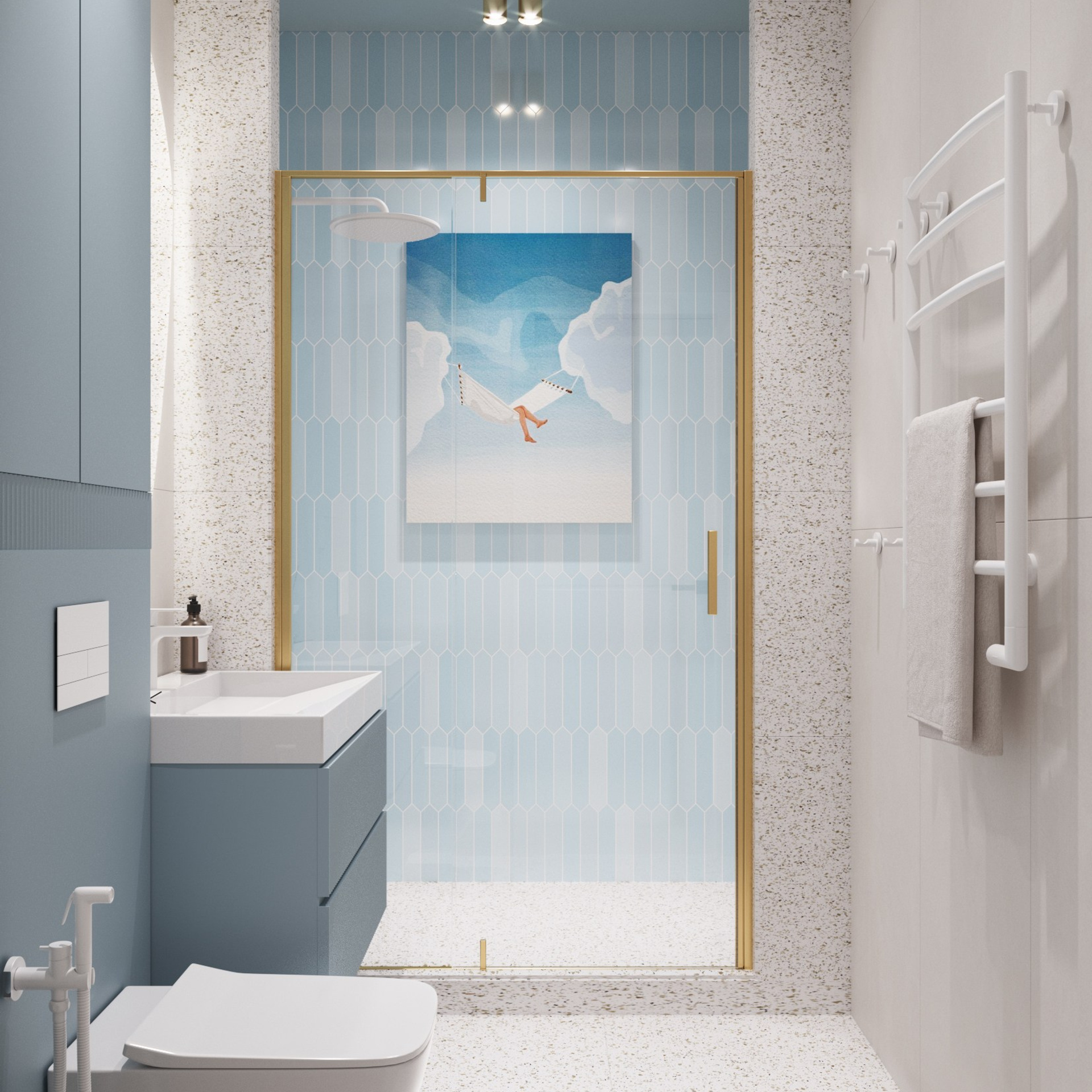 Двухуровневая квартира. Дизайнер интерьера Санкт-Петербург I Дегтярева Елизавета