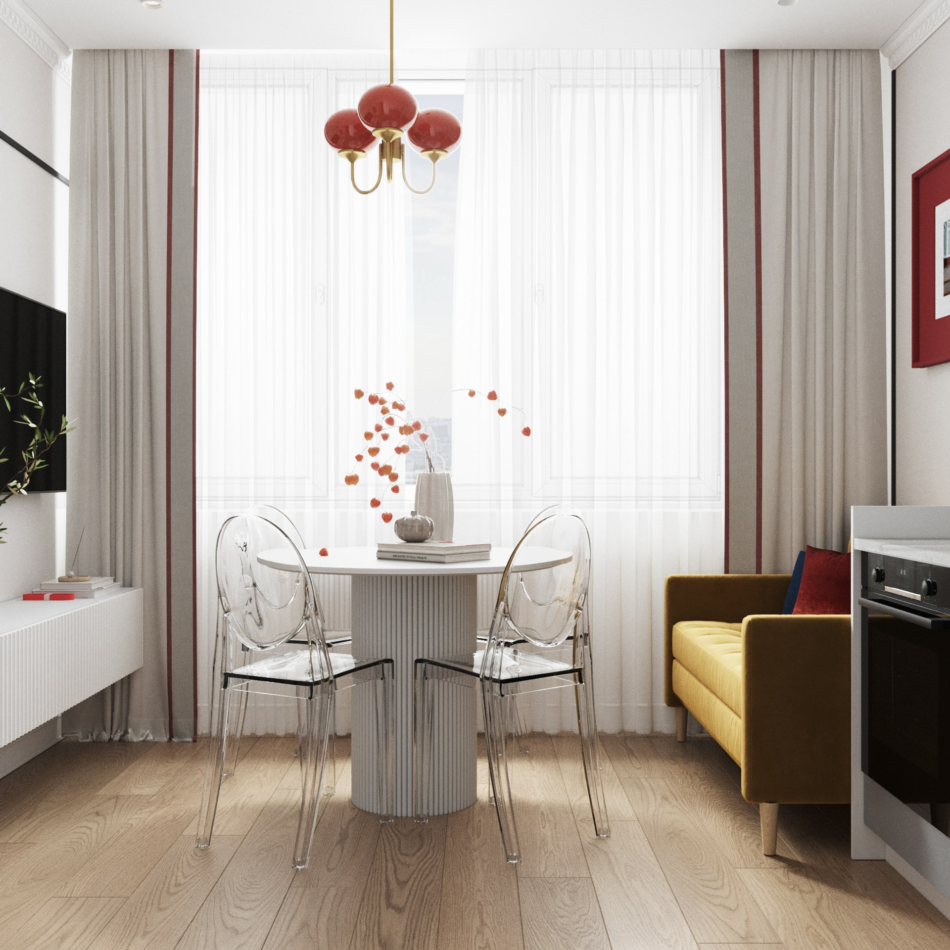 Квартира для молодой девушки. Дизайнер интерьера Санкт-Петербург I Дегтярева Елизавета