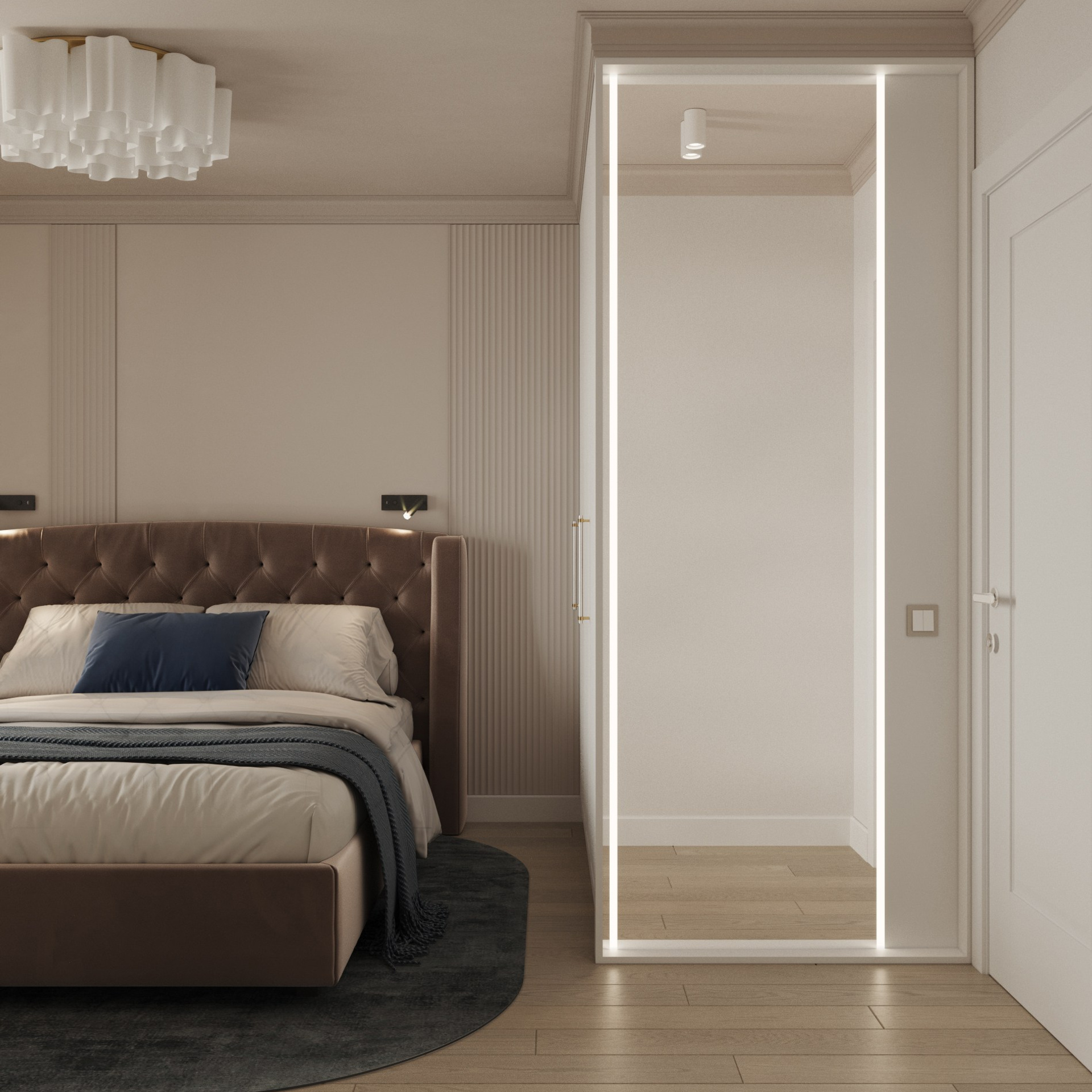 Двухкомнатная квартира. Дизайнер интерьера Санкт-Петербург I Дегтярева Елизавета