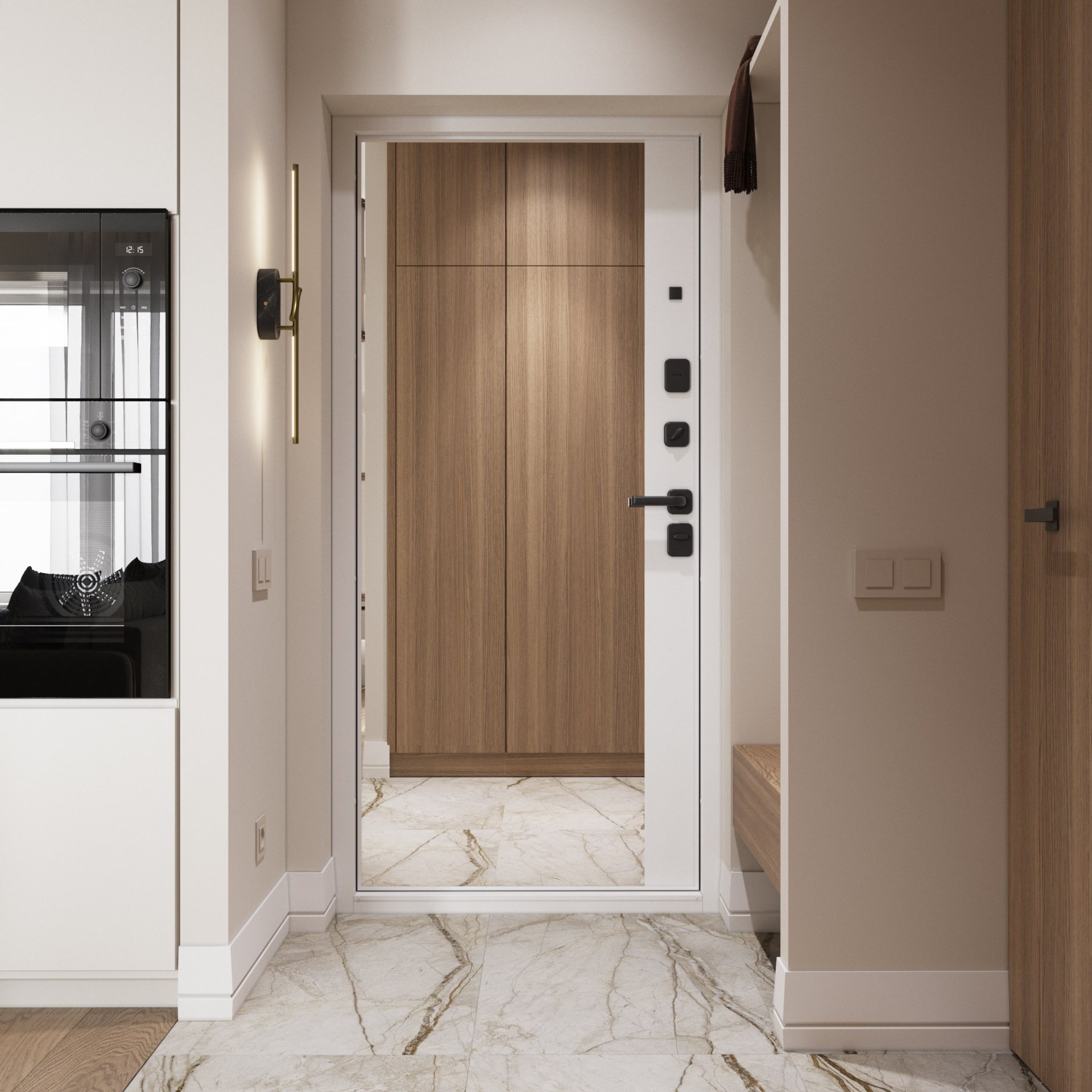 Компактная квартира для двоих. Дизайнер интерьера Санкт-Петербург I Дегтярева Елизавета