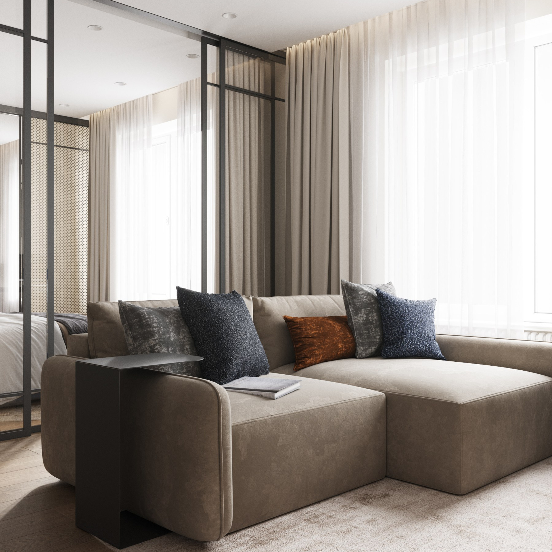 Компактная квартира для двоих. Дизайнер интерьера Санкт-Петербург I Дегтярева Елизавета