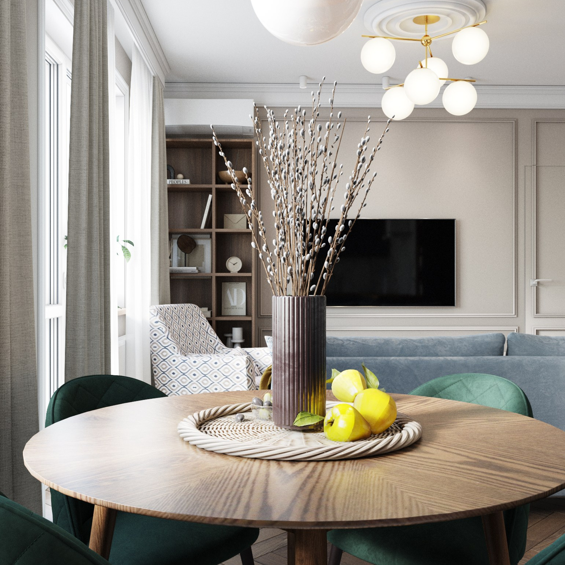 Квартира в Иркутске. Дизайнер интерьера Санкт-Петербург I Дегтярева Елизавета