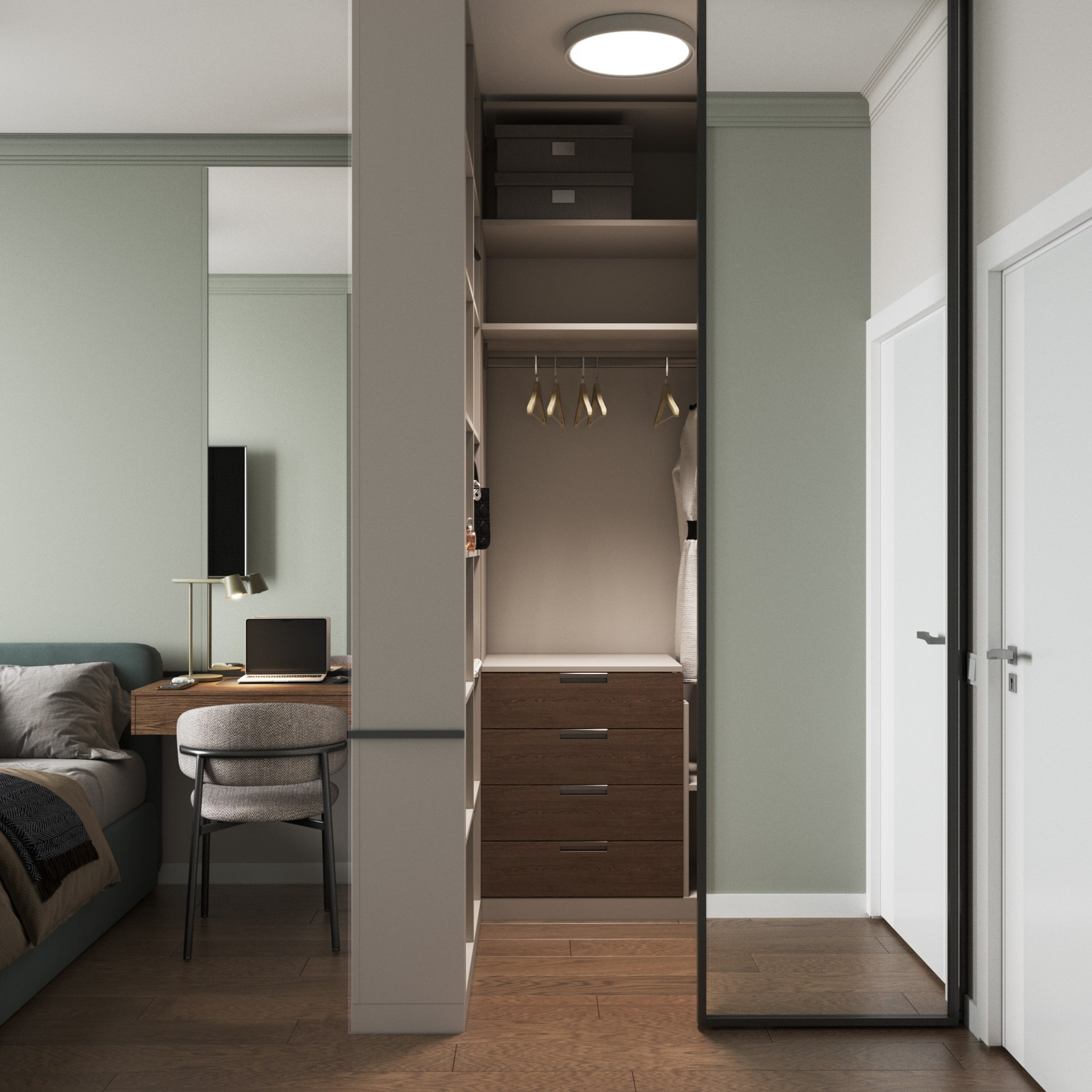 Квартира на Коменданском. Дизайнер интерьера Санкт-Петербург I Дегтярева Елизавета