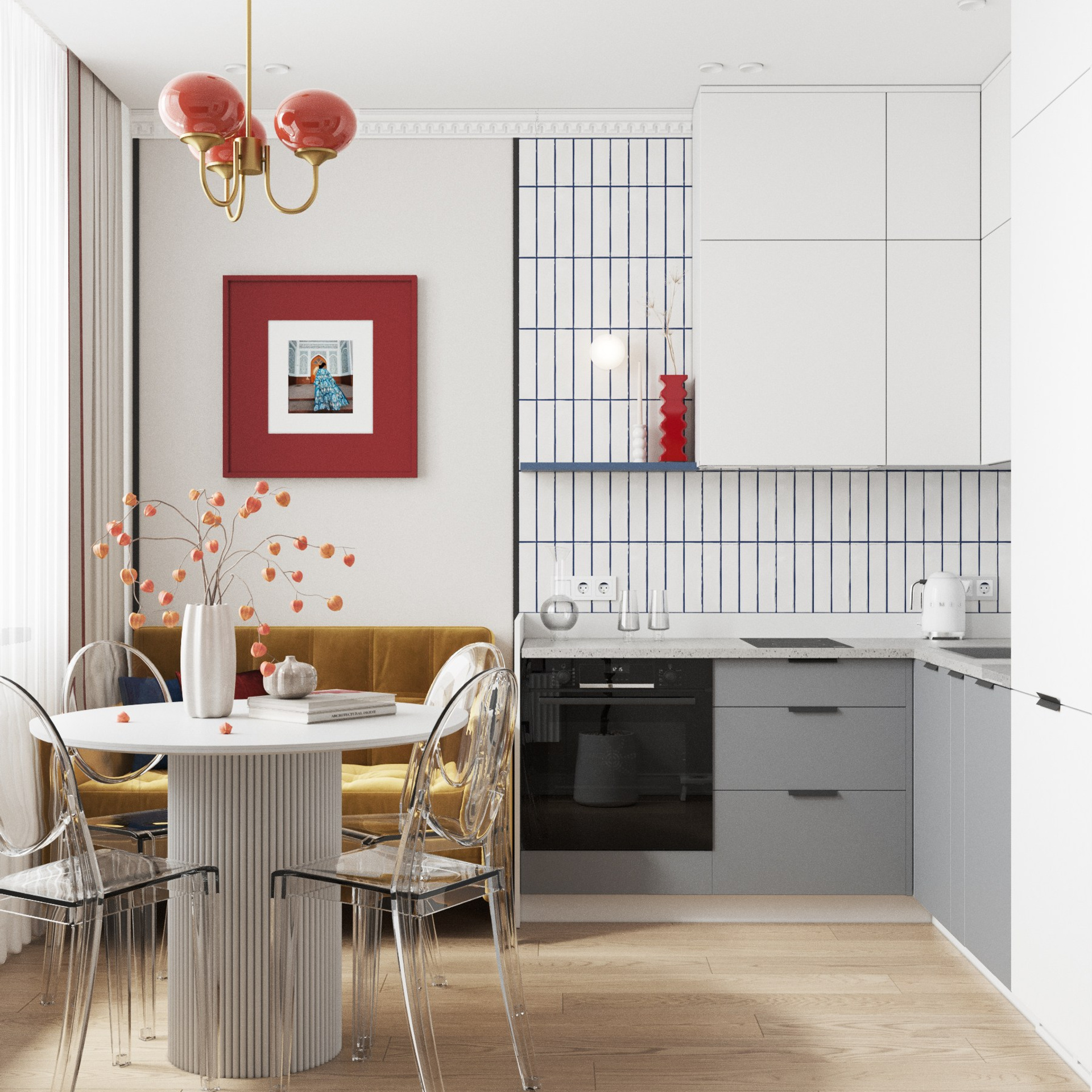 Квартира для молодой девушки. Дизайнер интерьера Санкт-Петербург I Дегтярева Елизавета