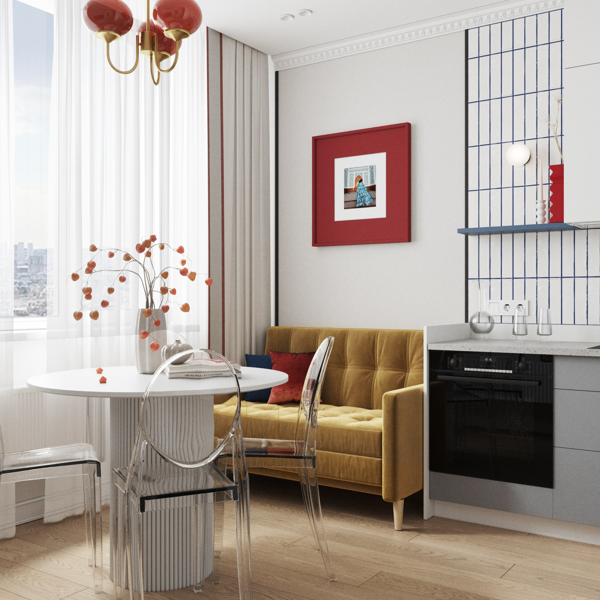 Квартира для молодой девушки. Дизайнер интерьера Санкт-Петербург I Дегтярева Елизавета