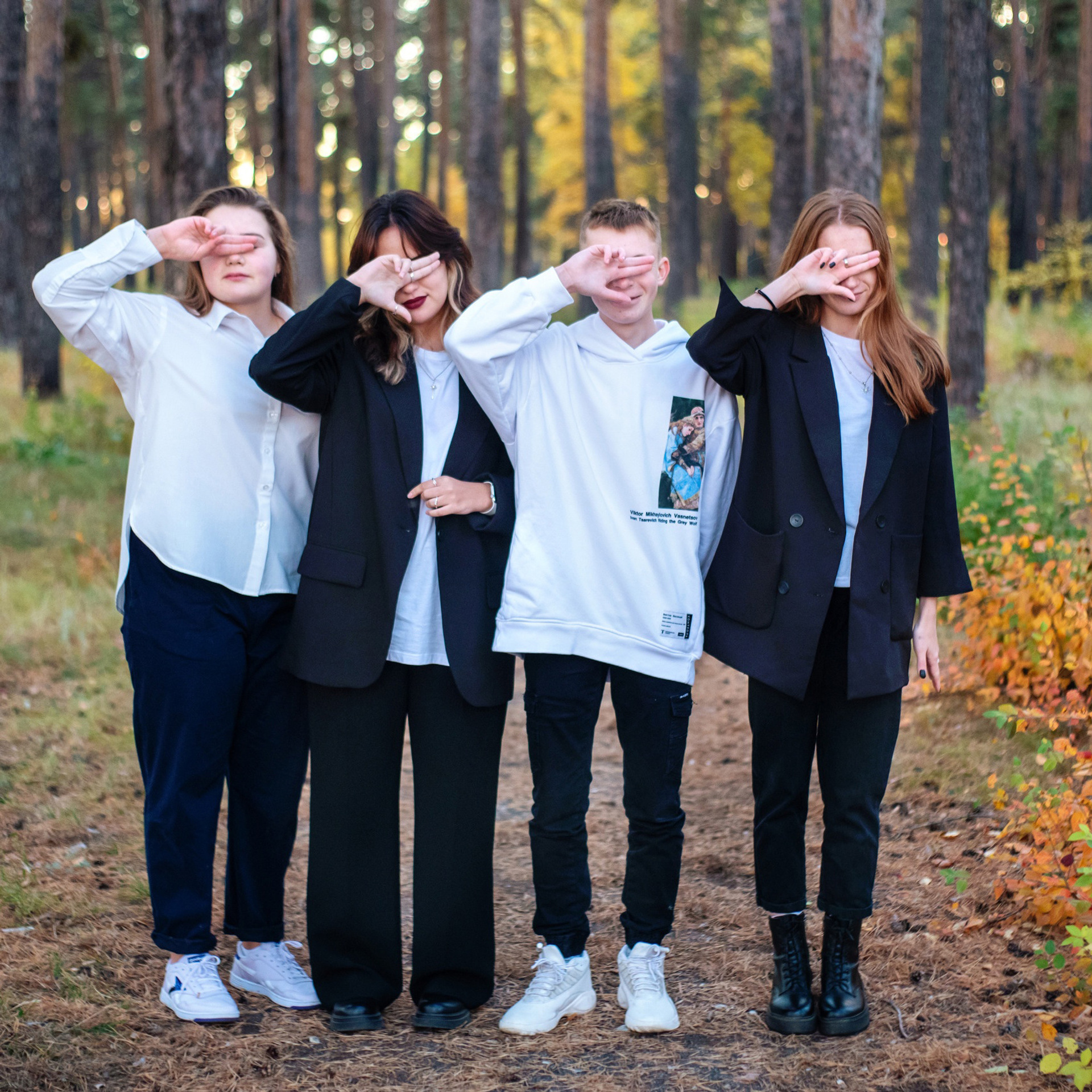 Съёмки на улице.