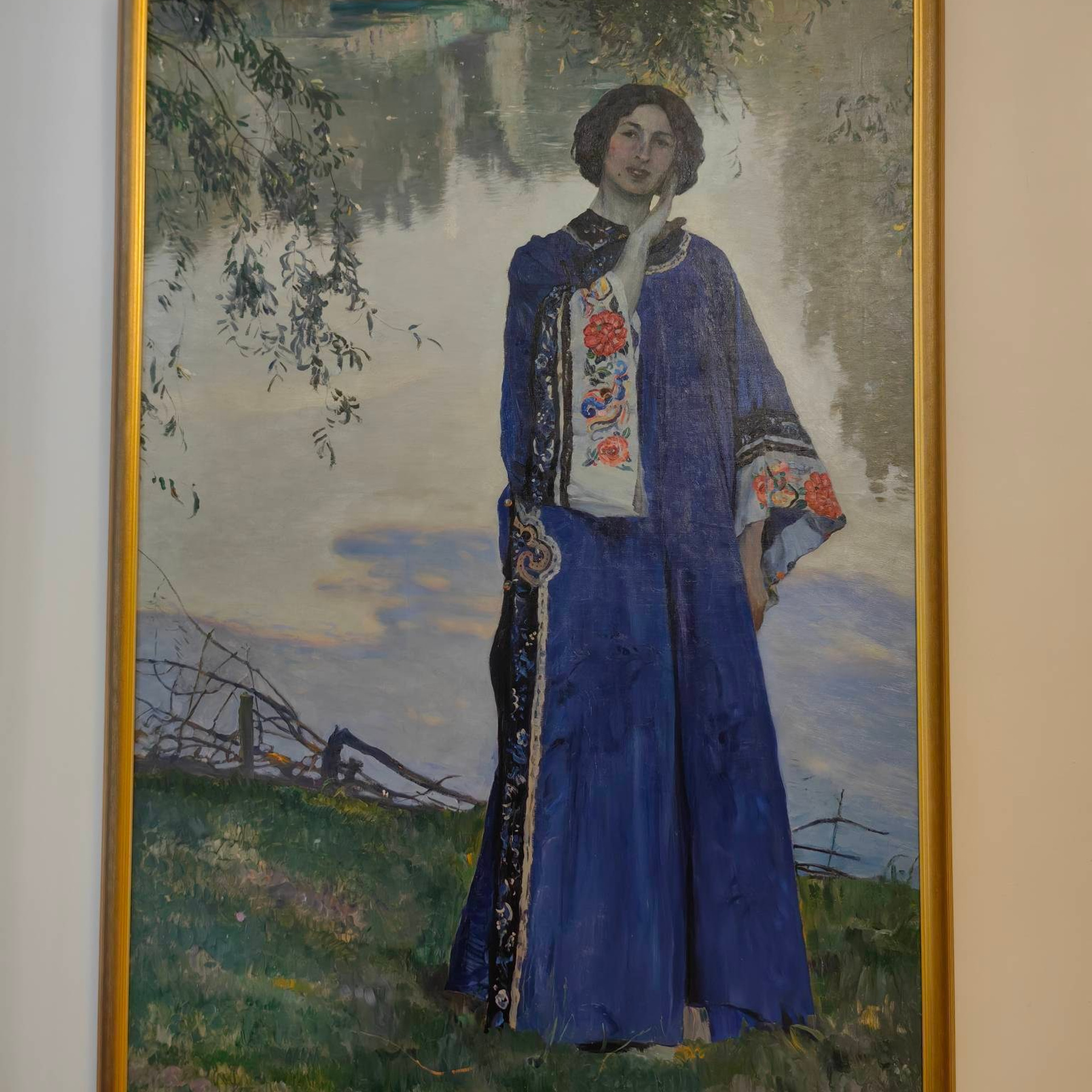 М.В. Нестеров, портрет дочери Ольги