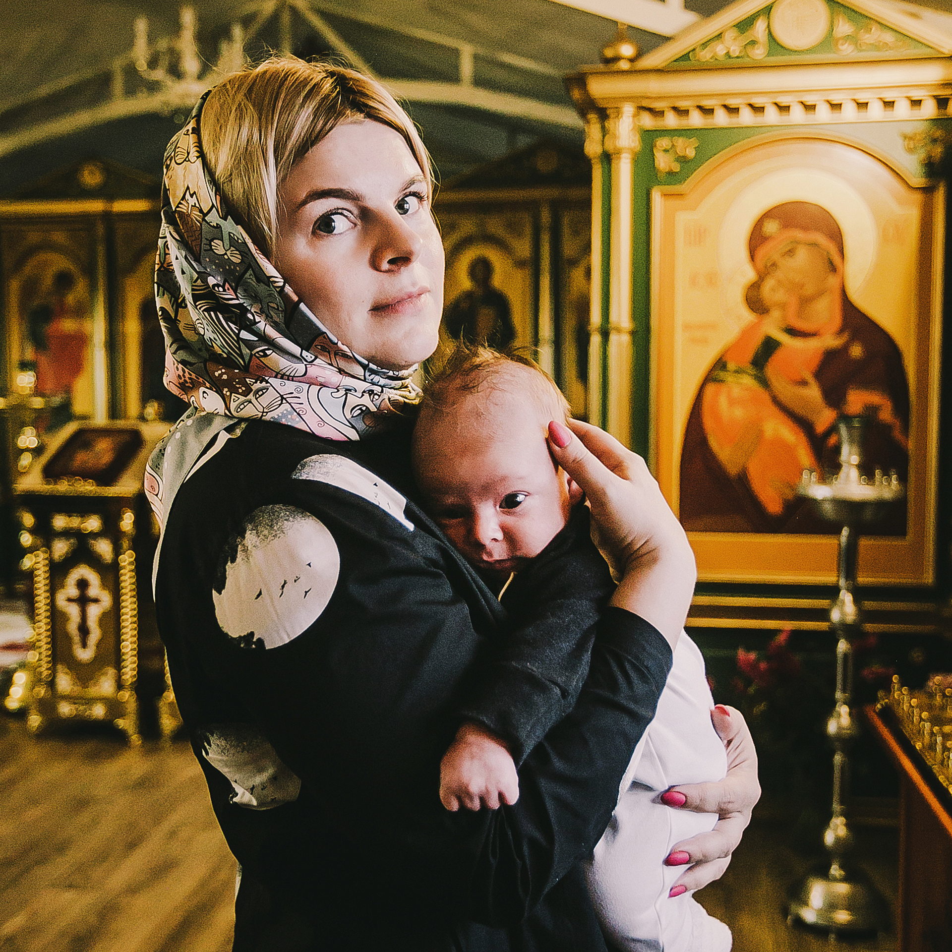 Давид. Храм Святой Троицы, с. Луговое.