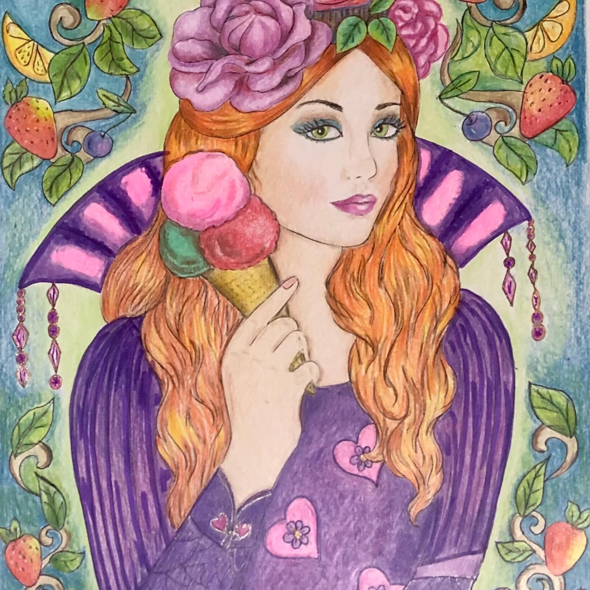 Sweet Dreams А5. Раскраски Алёны Лазаревой