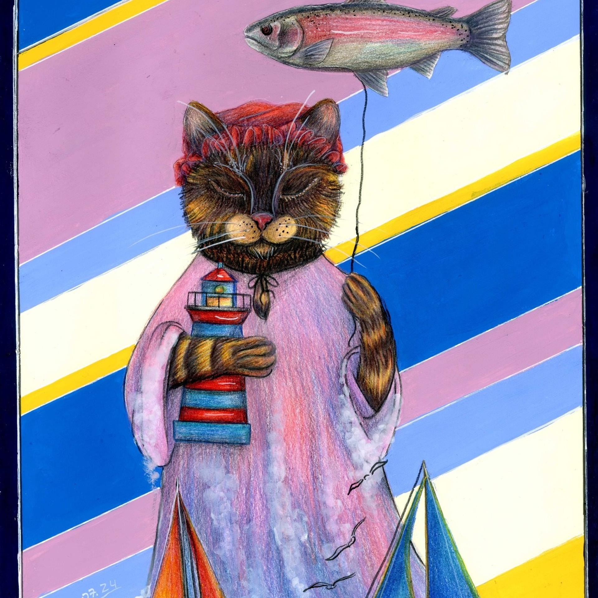 Dreams Авторская раскраска Алёны Лазаревой. Раскраски Алёны Лазаревой