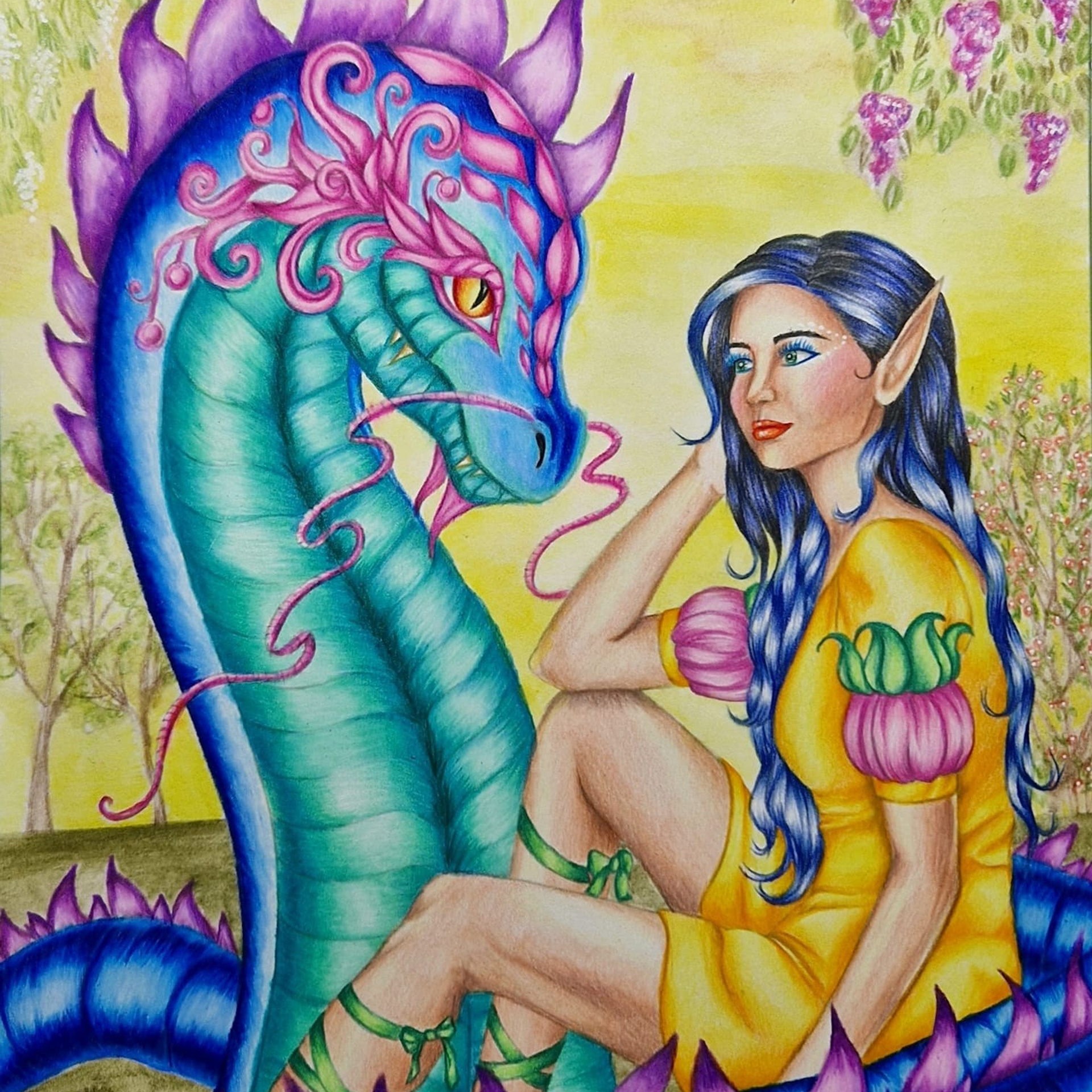 MysWorldA5. Раскраски Алёны Лазаревой