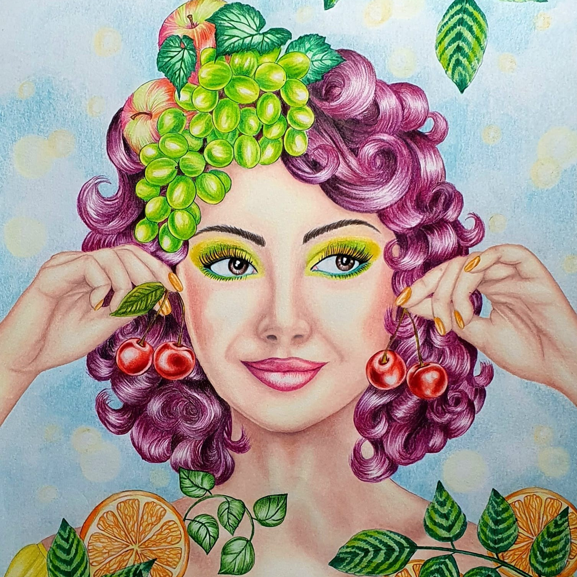 Dreams Авторская раскраска Алёны Лазаревой. Раскраски Алёны Лазаревой