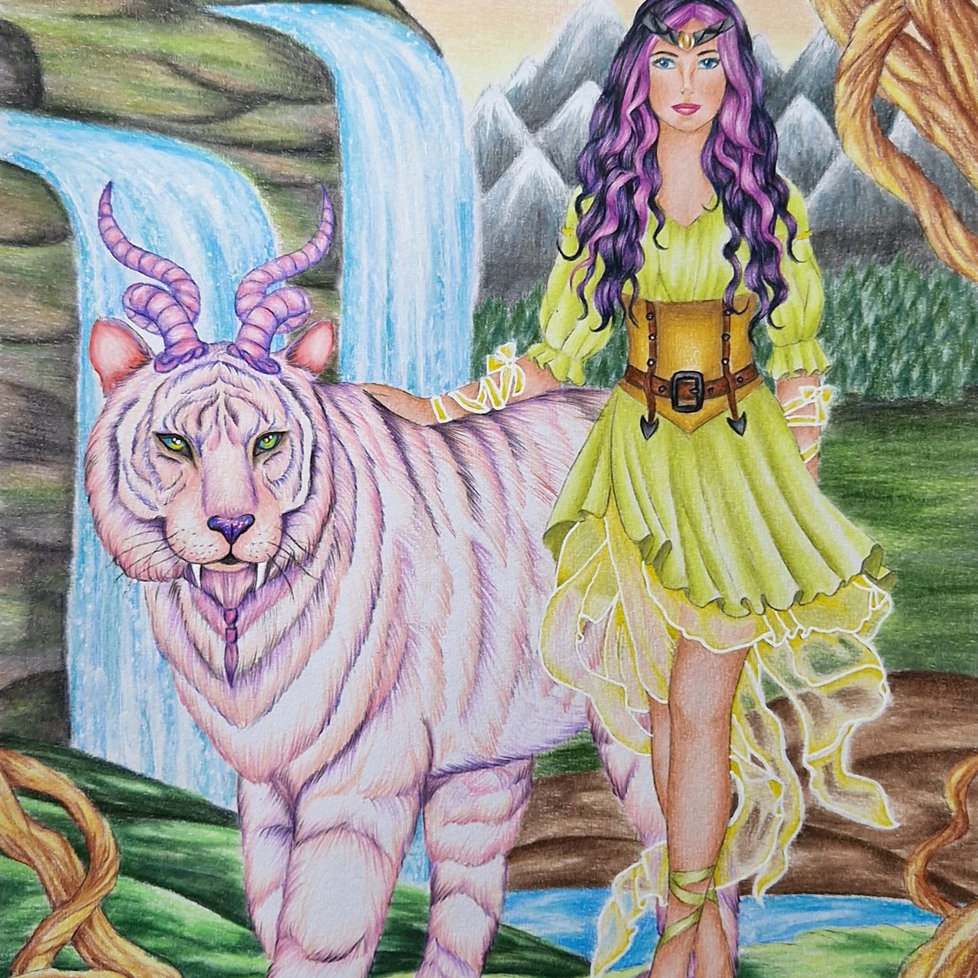 MysWorldA5. Раскраски Алёны Лазаревой