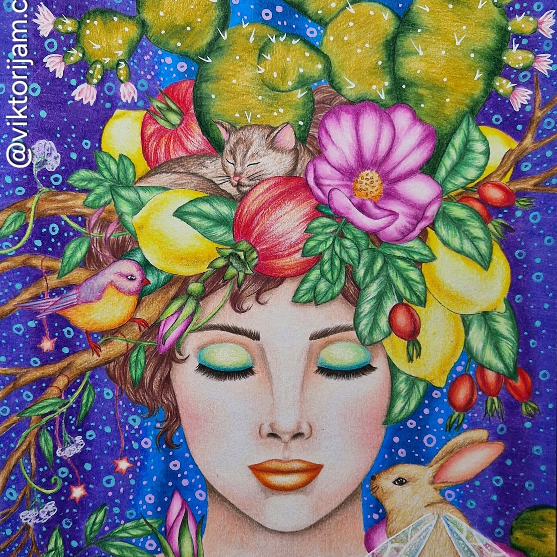 Dreams Авторская раскраска Алёны Лазаревой. Раскраски Алёны Лазаревой