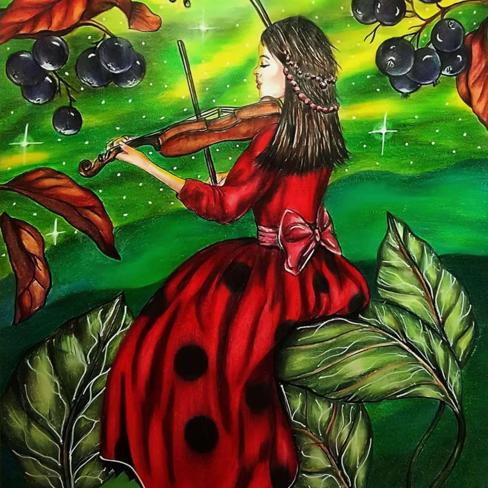 Dreams Авторская раскраска Алёны Лазаревой. Раскраски Алёны Лазаревой