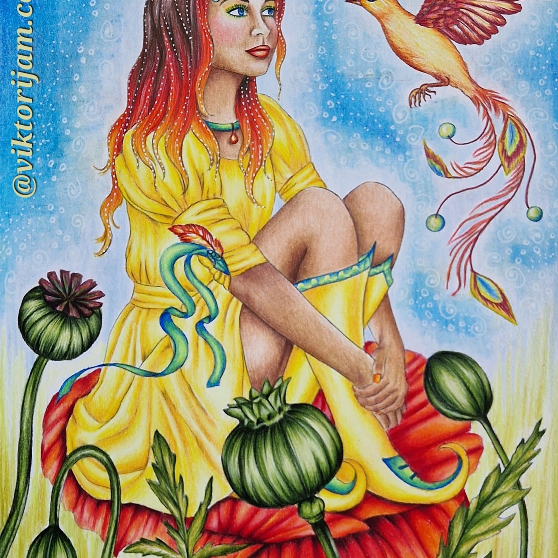 Авторская раскраска Алёны Лазаревой Mystical Worlds. Раскраски Алёны Лазаревой