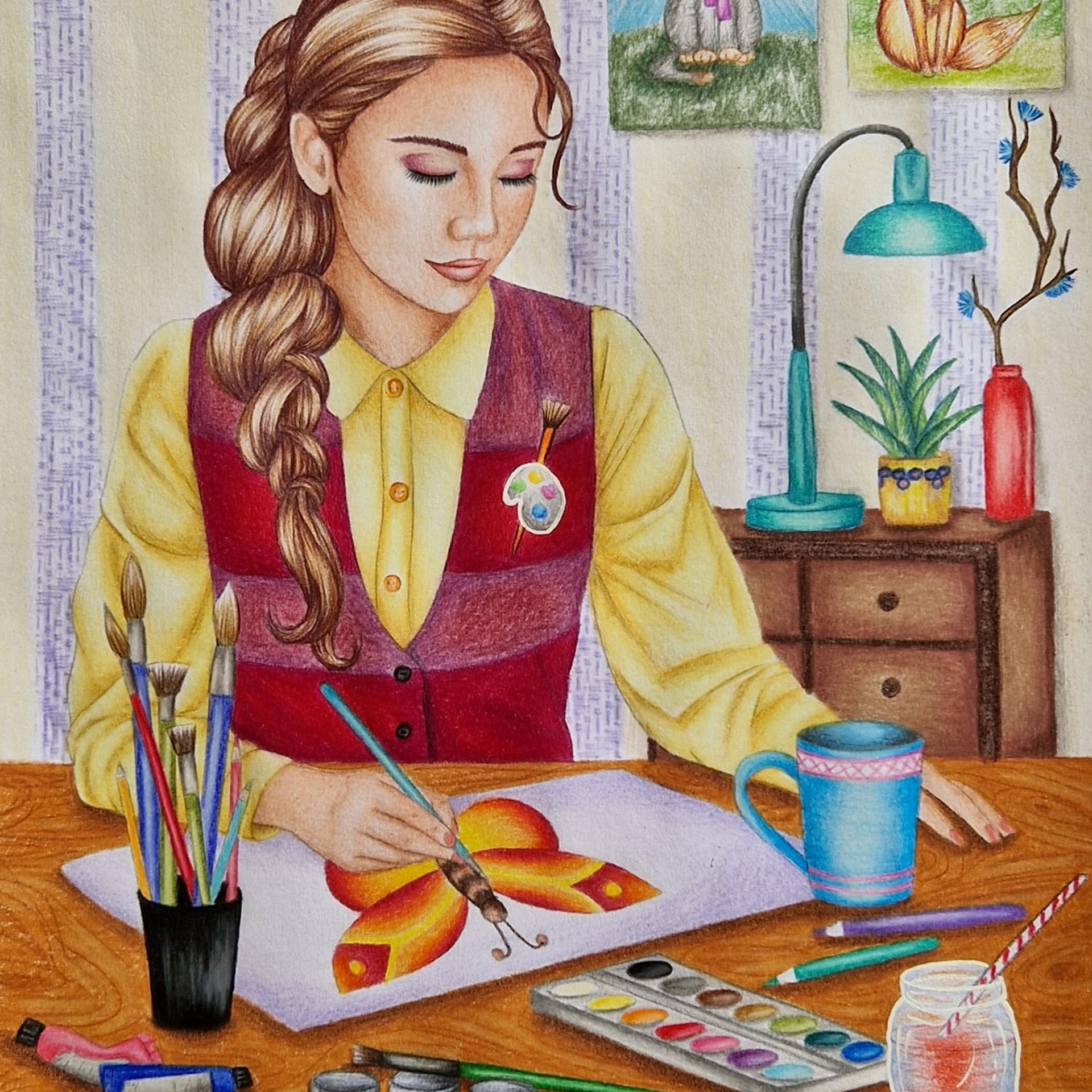 Happymoments. Раскраски Алёны Лазаревой