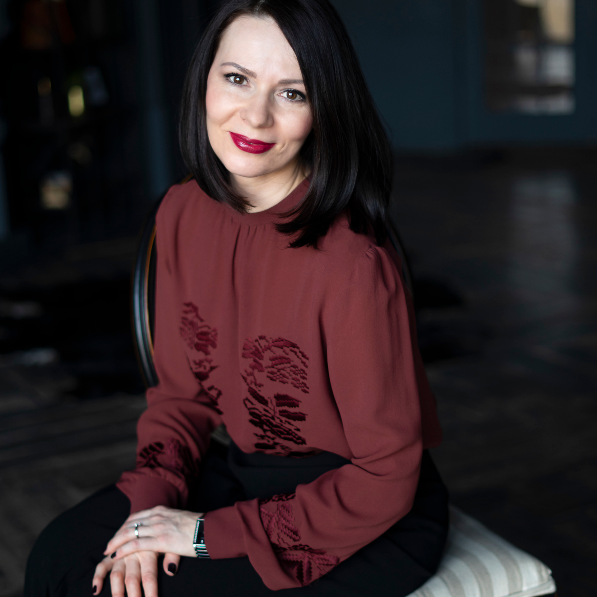 Весенняя фотосессия для тета-коуча Лады Длужняк