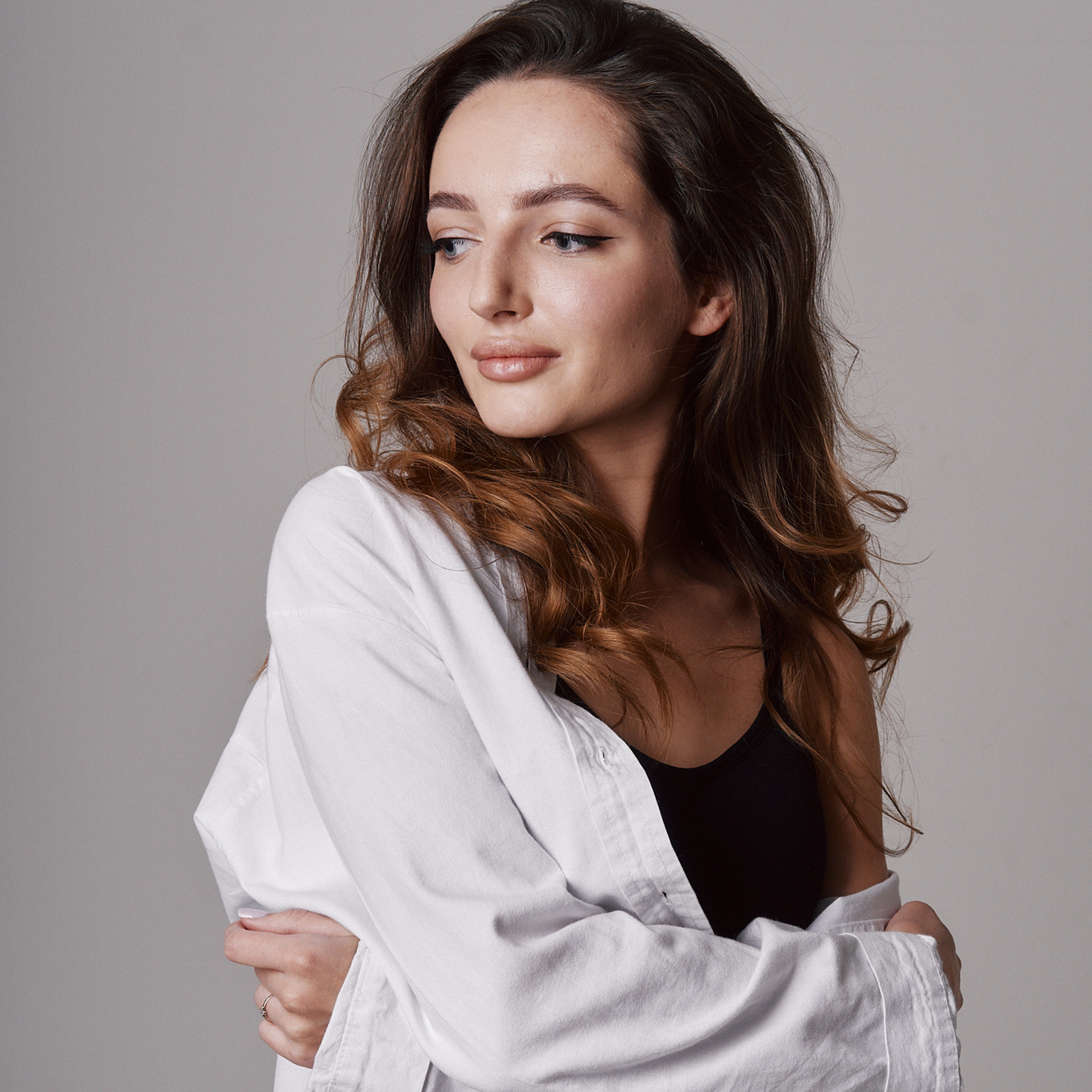 Марина в студии