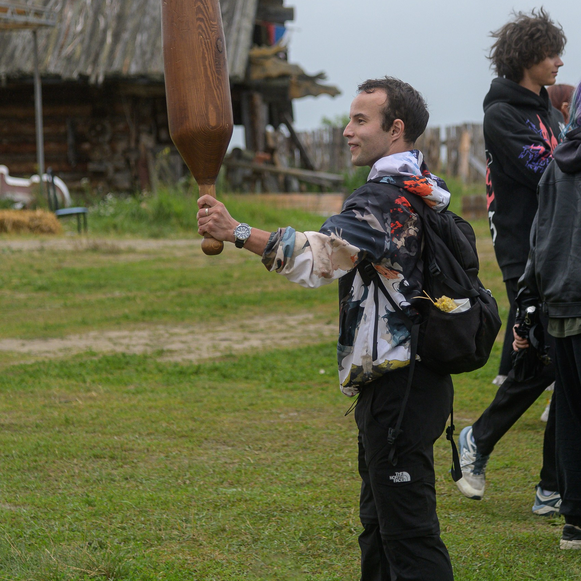 Мастер-класс сообщества «Думай булавой» на XVI фестивале исторической реконструкции «Абалакское поле», 2025 г.