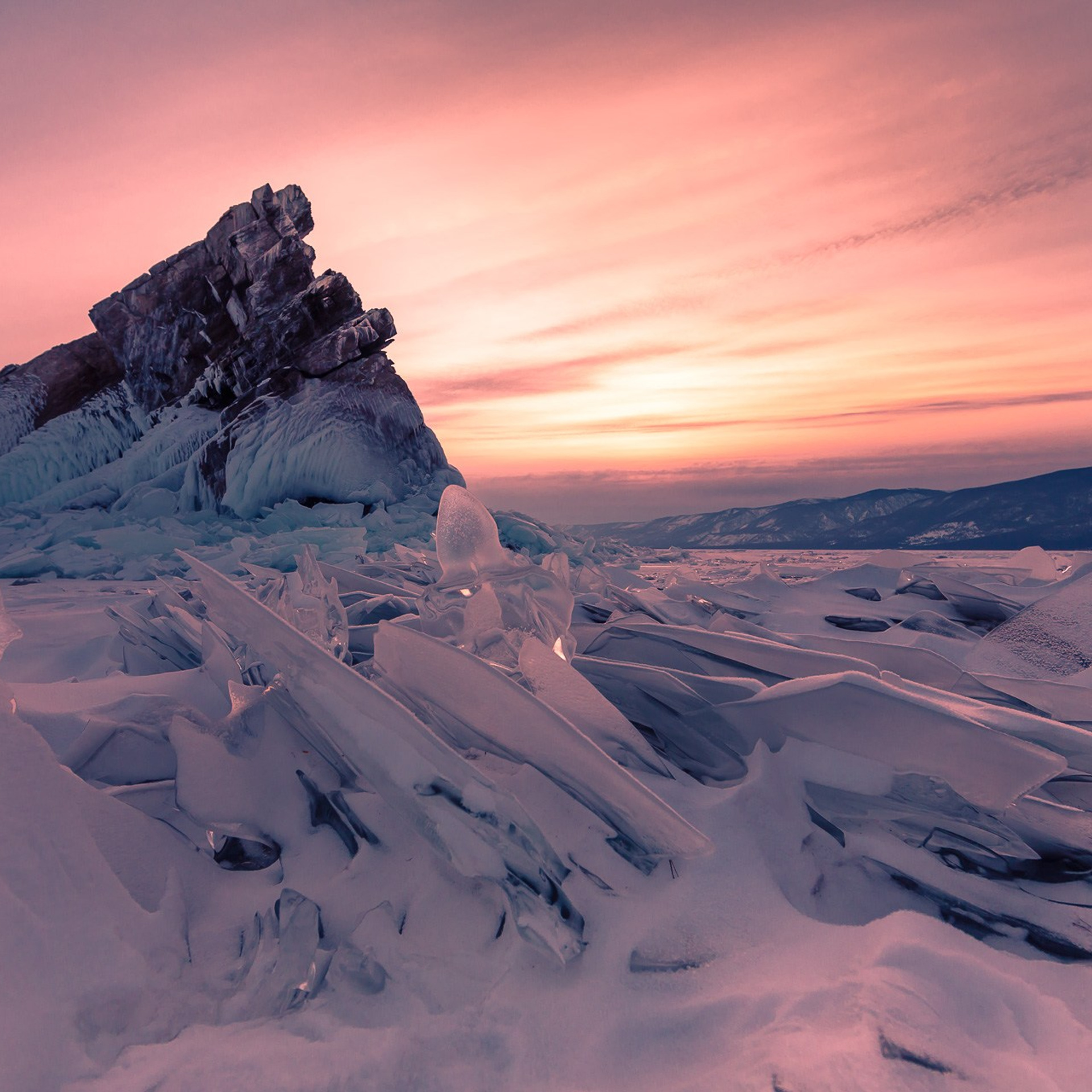 Байкал зима