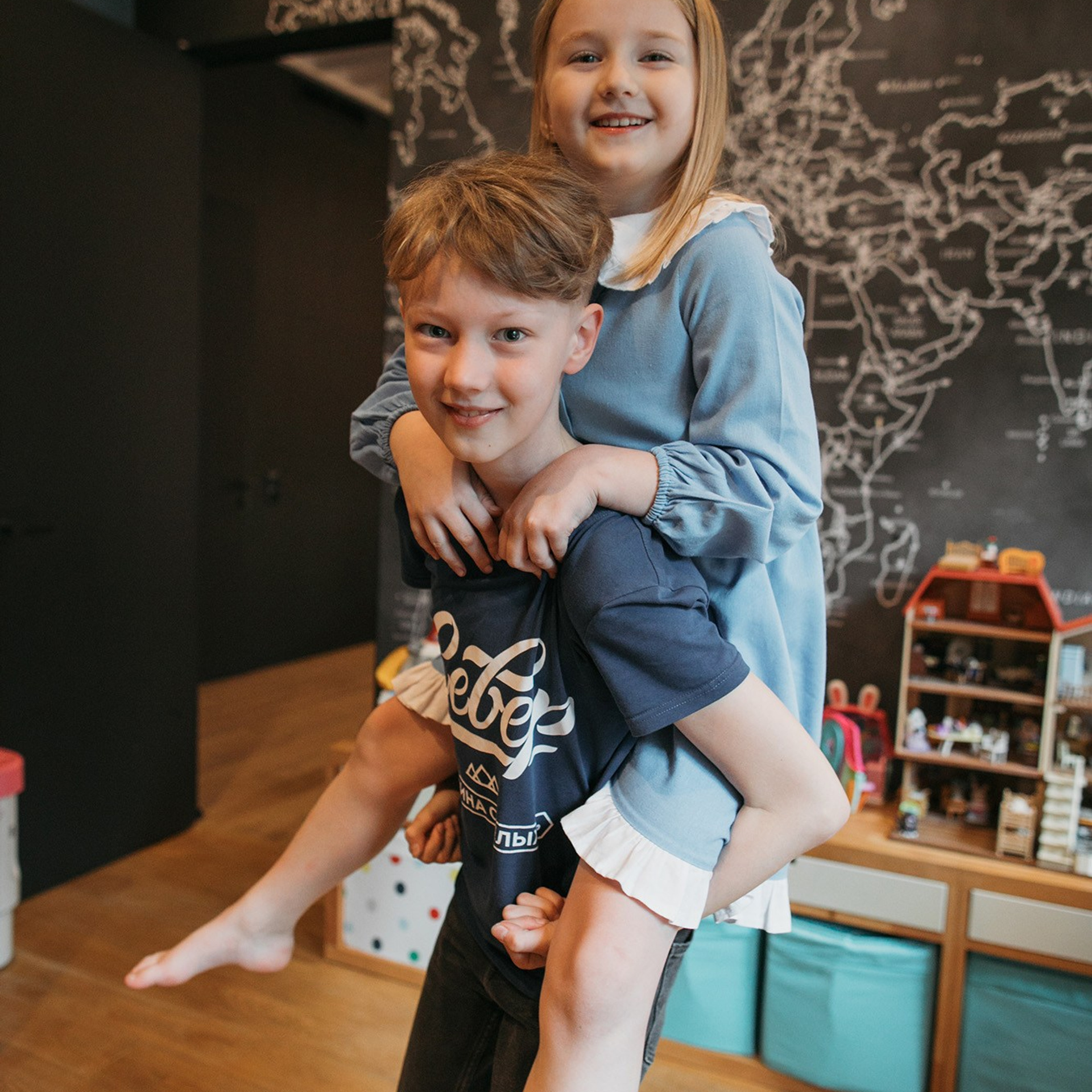 Лена, Женя, Матвей и Василиса