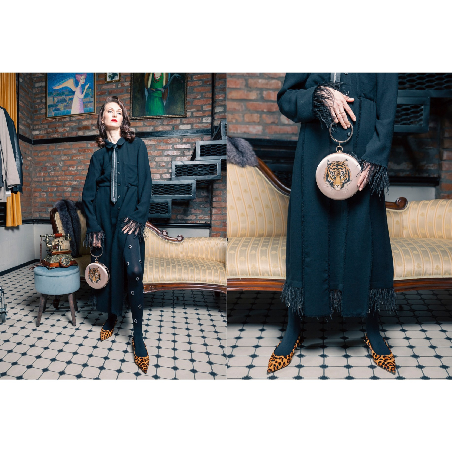 Обувь в образе с моделью — предметная имиджевая съёмка