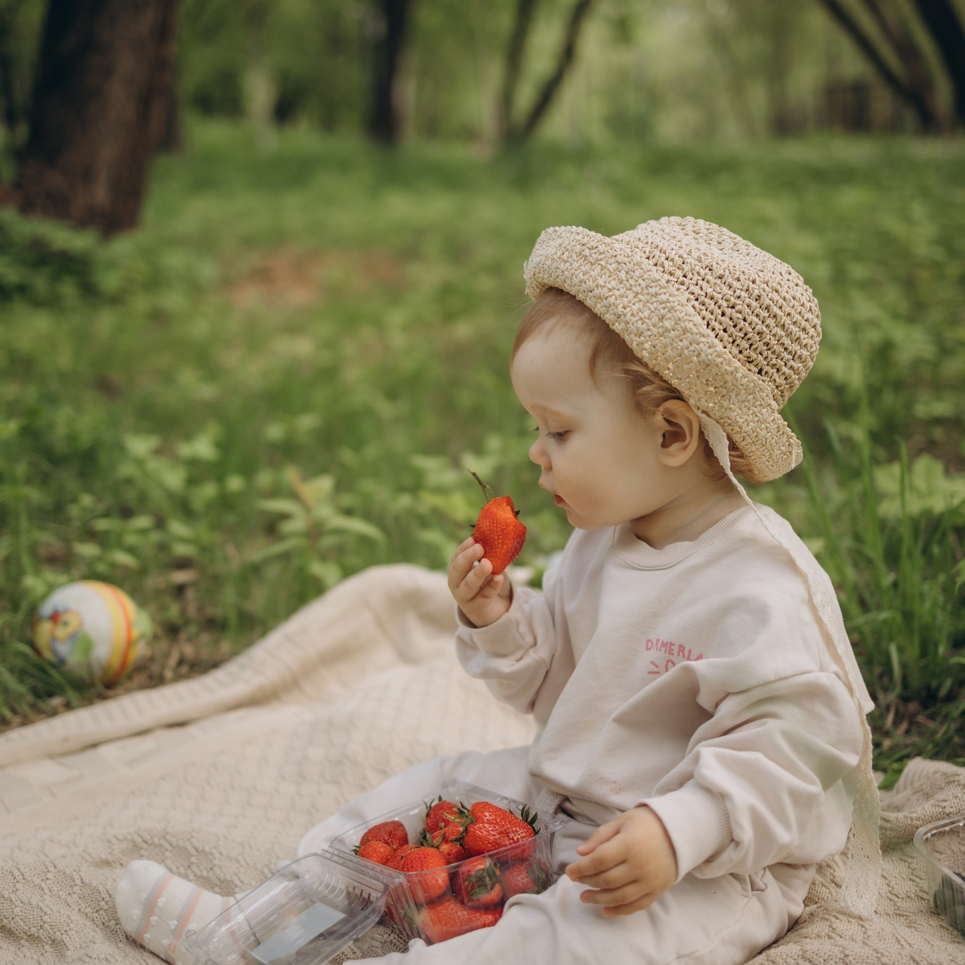 Первые шаги и&nbsp;первая клубника