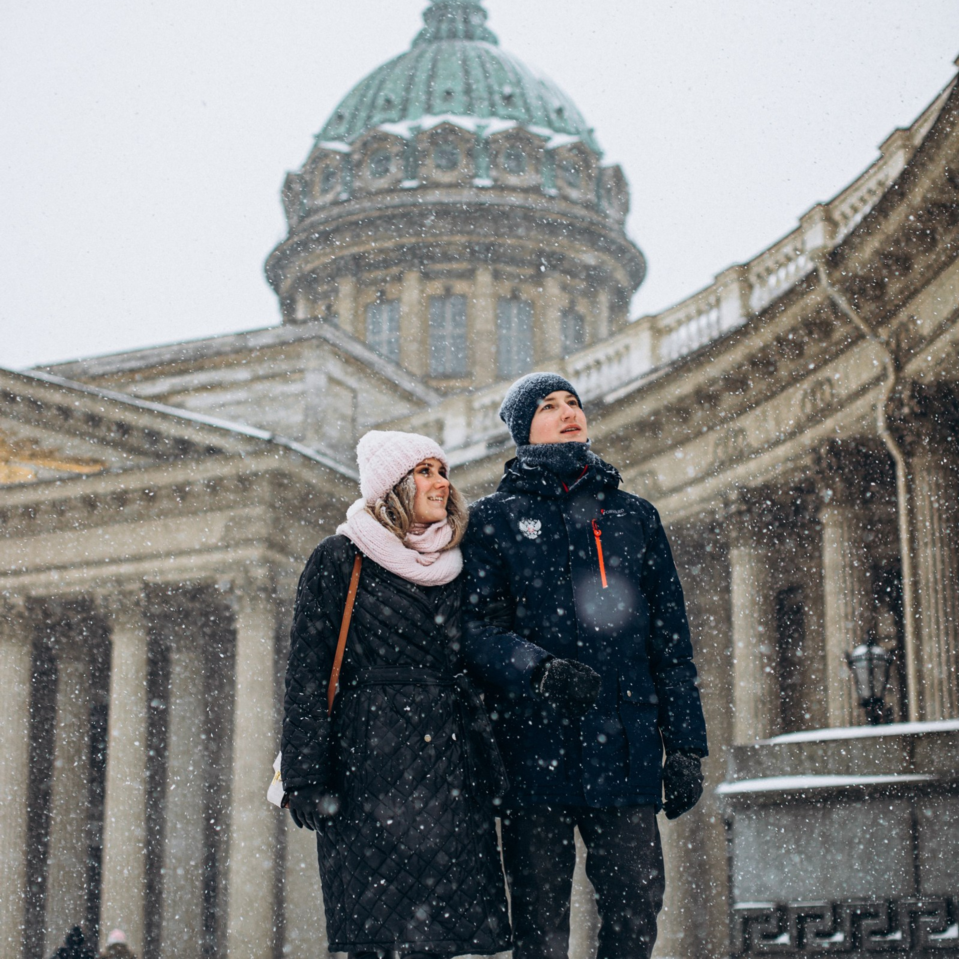 Юрий и Ирина в феврале