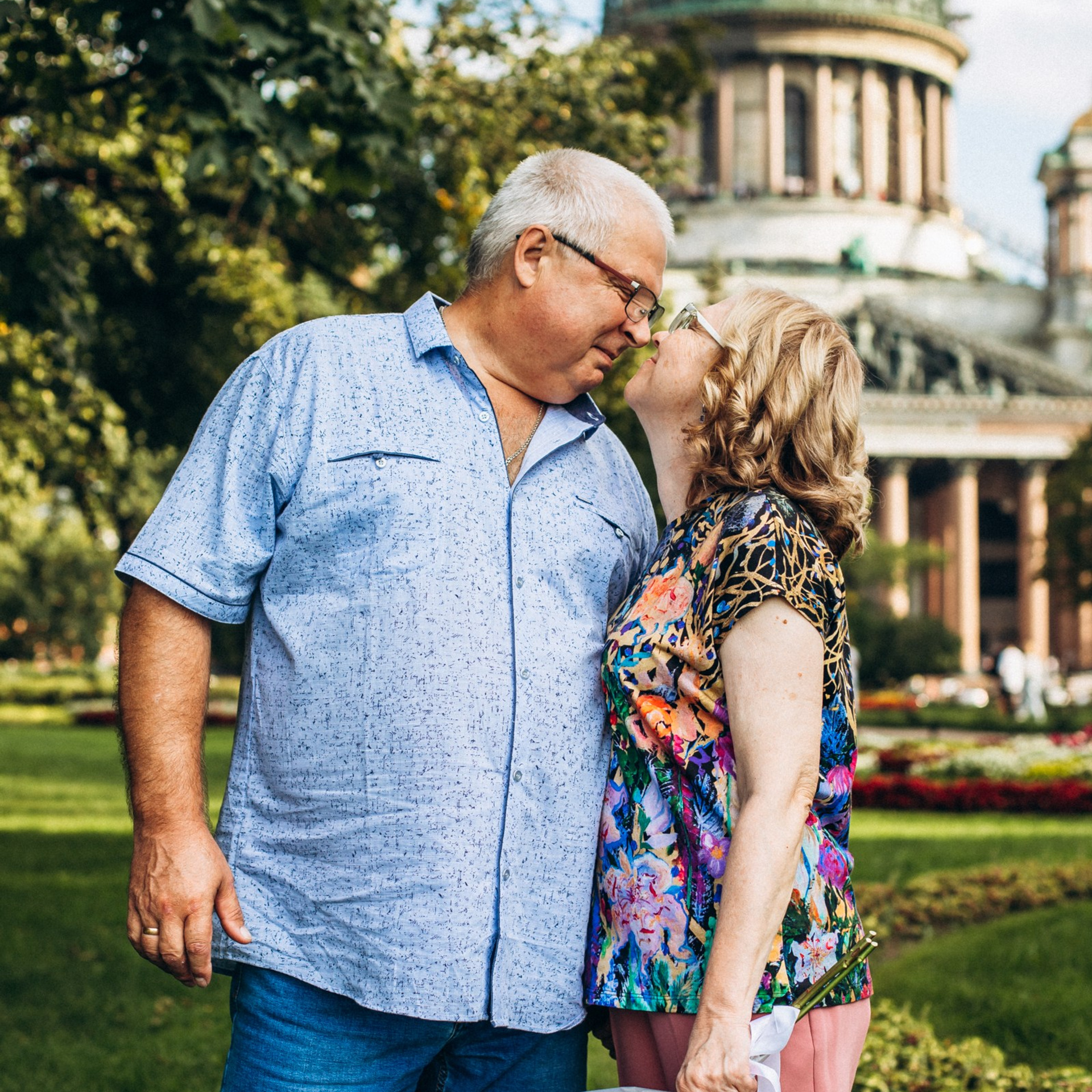 Андрей и Елена в августе