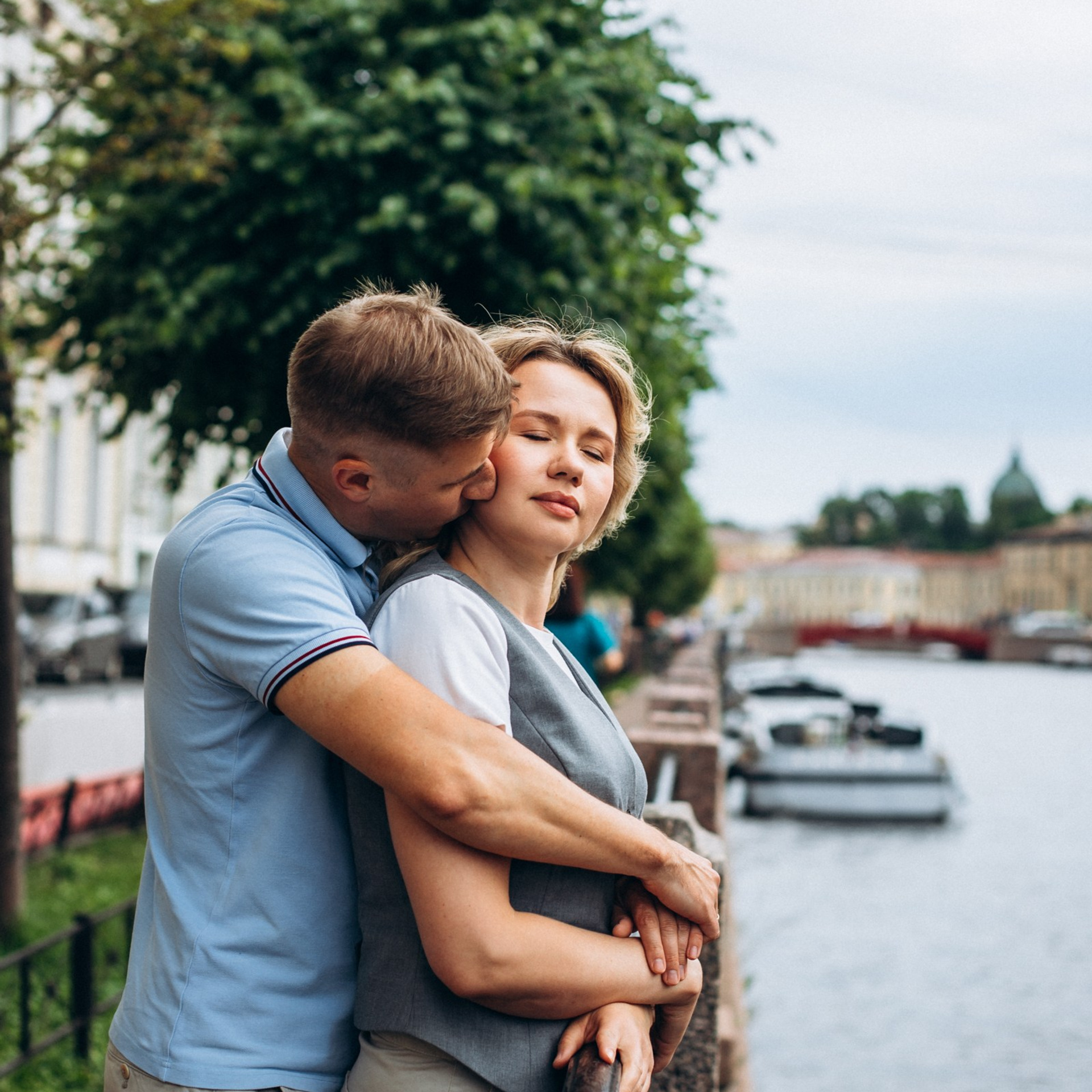 Евгений и Евгения в июле