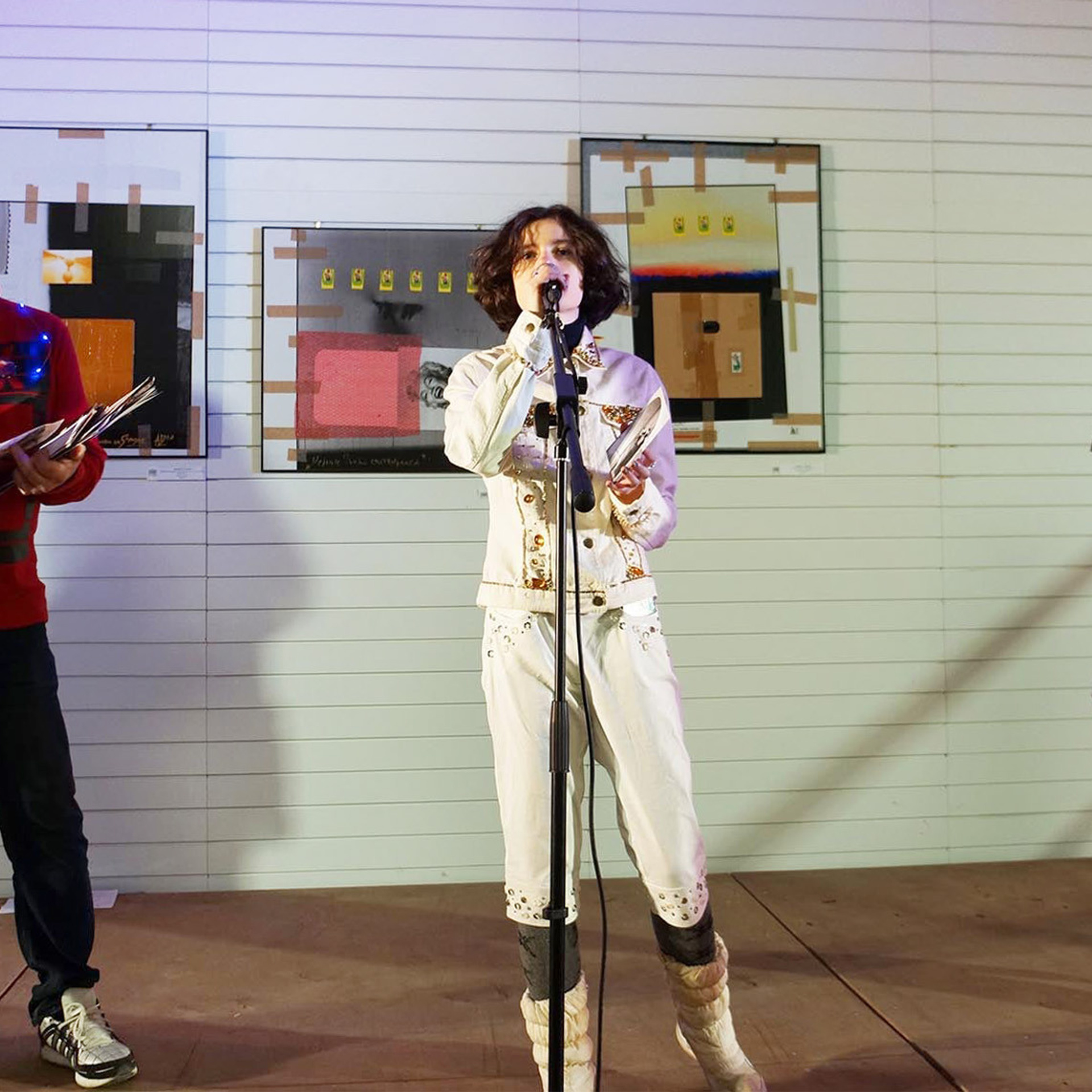 Люминографический карнавал новый год выставка маске-рад