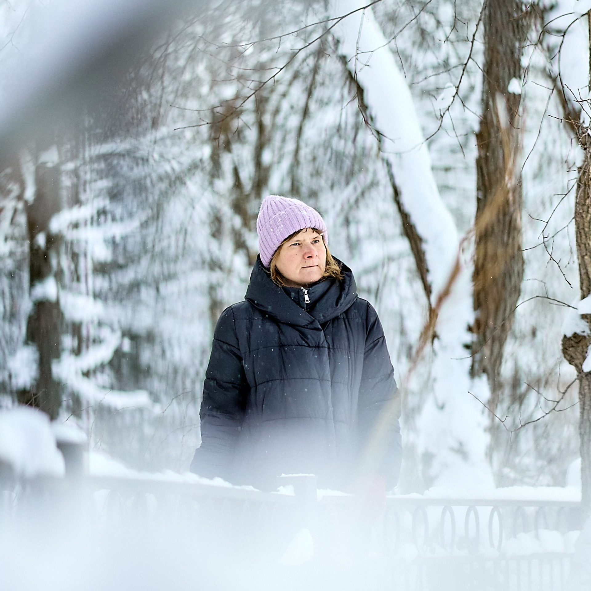 Зимняя фотопрогулка с Оксаной