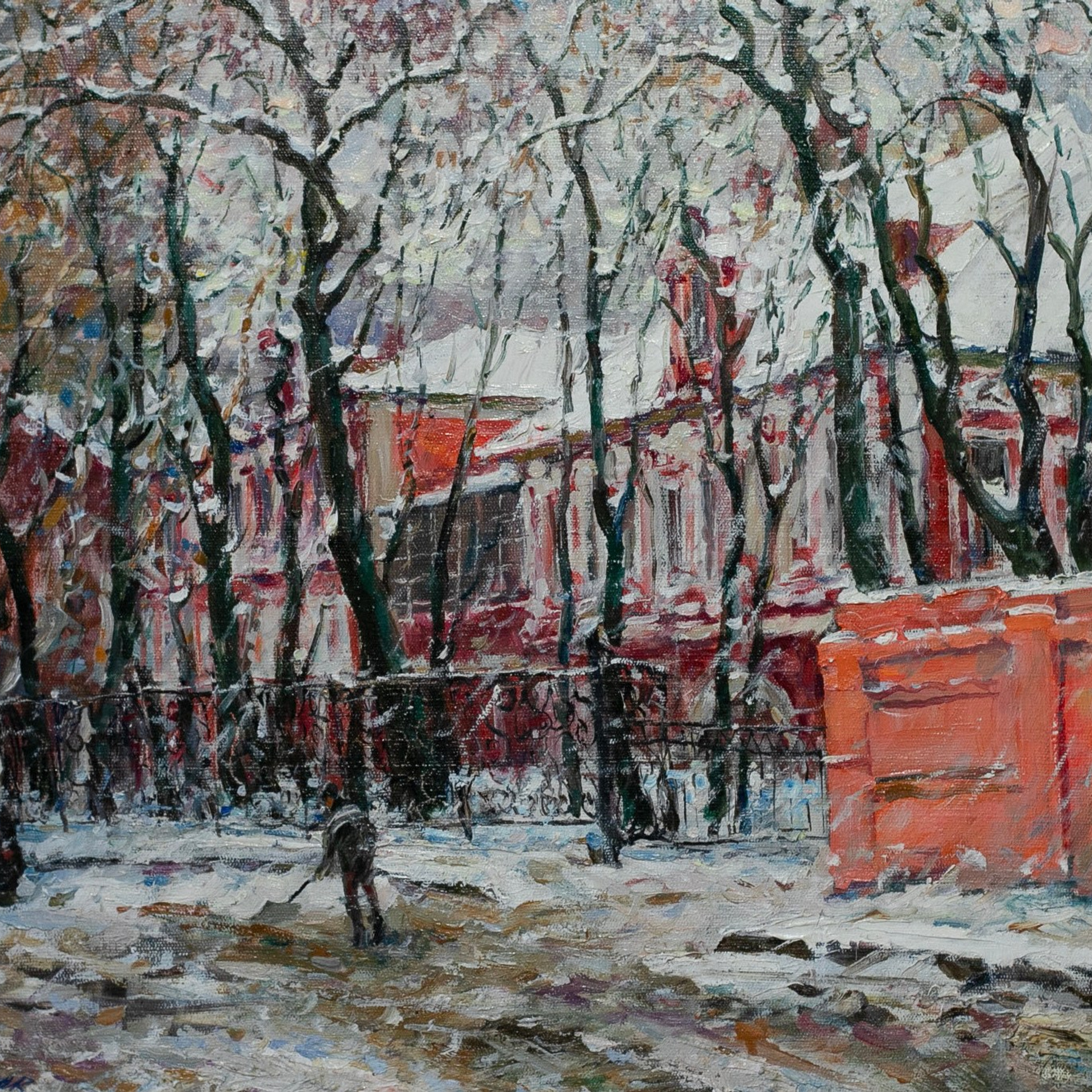 Станислав Скобелев — картины маслом. Москва и русская деревня