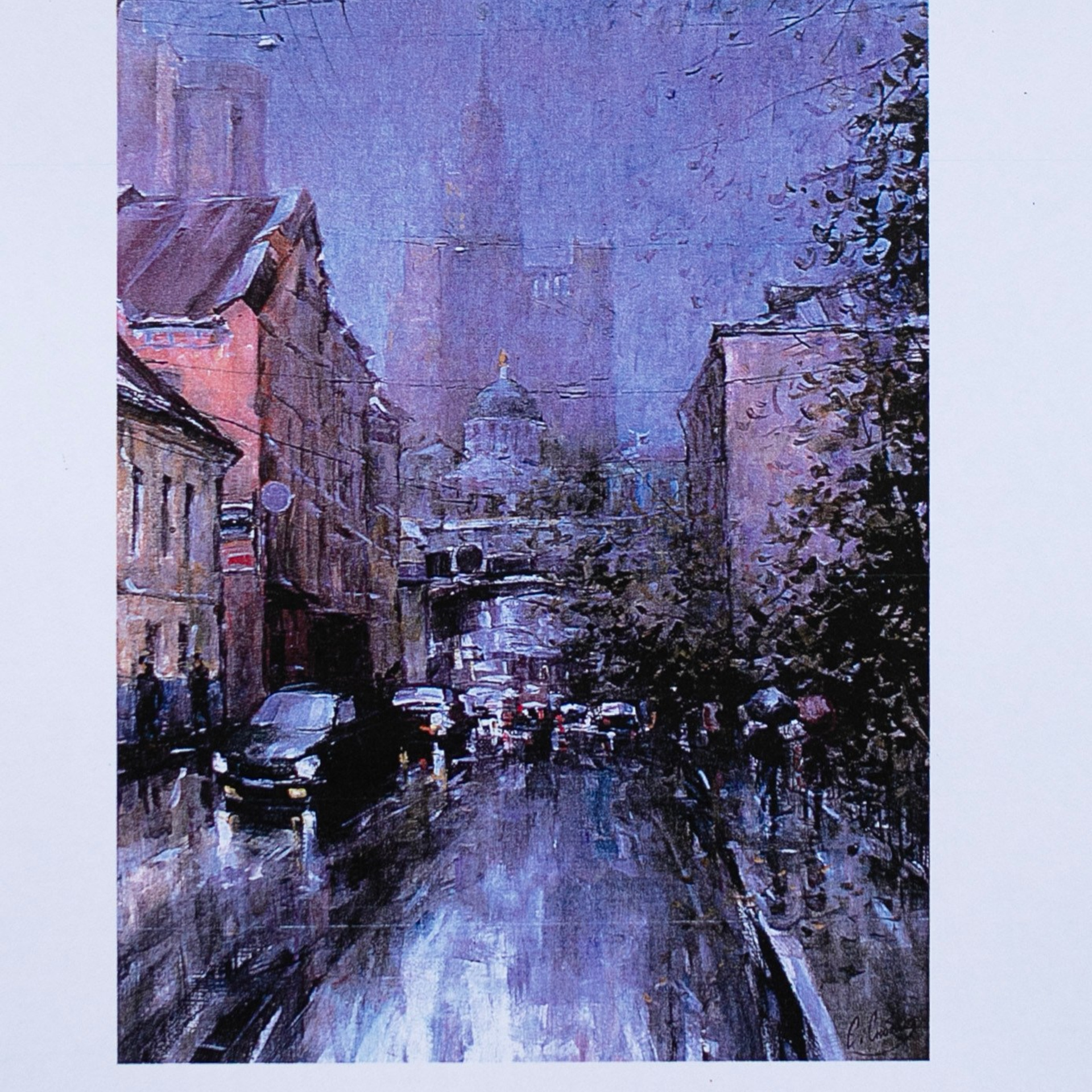 Золотая кисть — Золотое перо России. Картинная галерея пейзажей Москвы от художника Станислава Скобелева